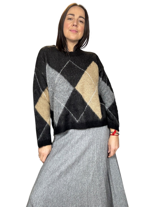 MAGLIA JACQUARD SUSY MIX