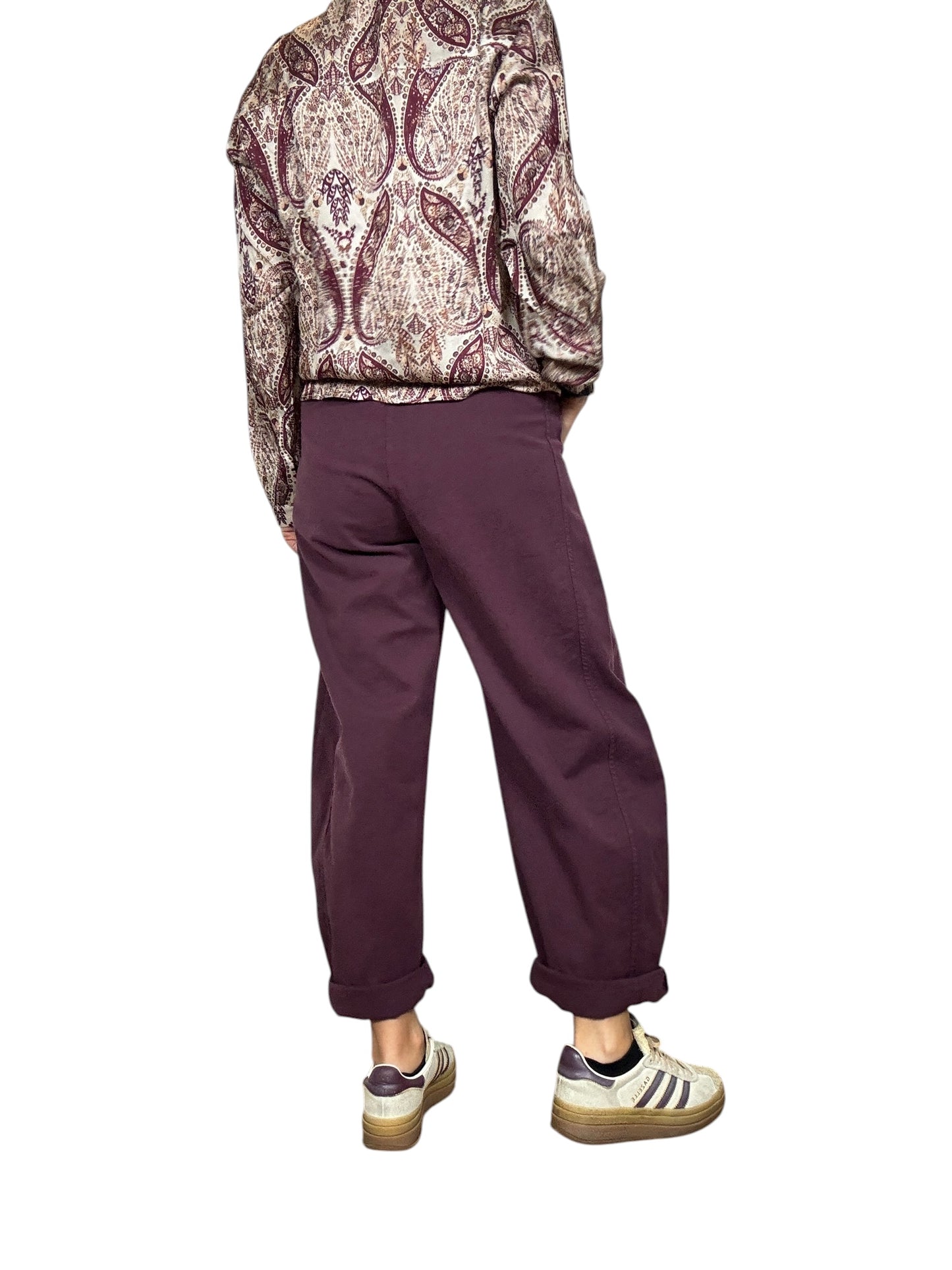 PANTALONE CARROT COLORATO SUSY MIX