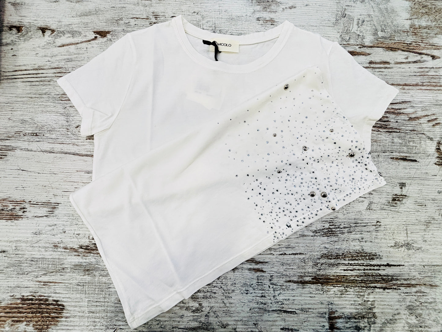 T-SHIRT STRASS VICOLO