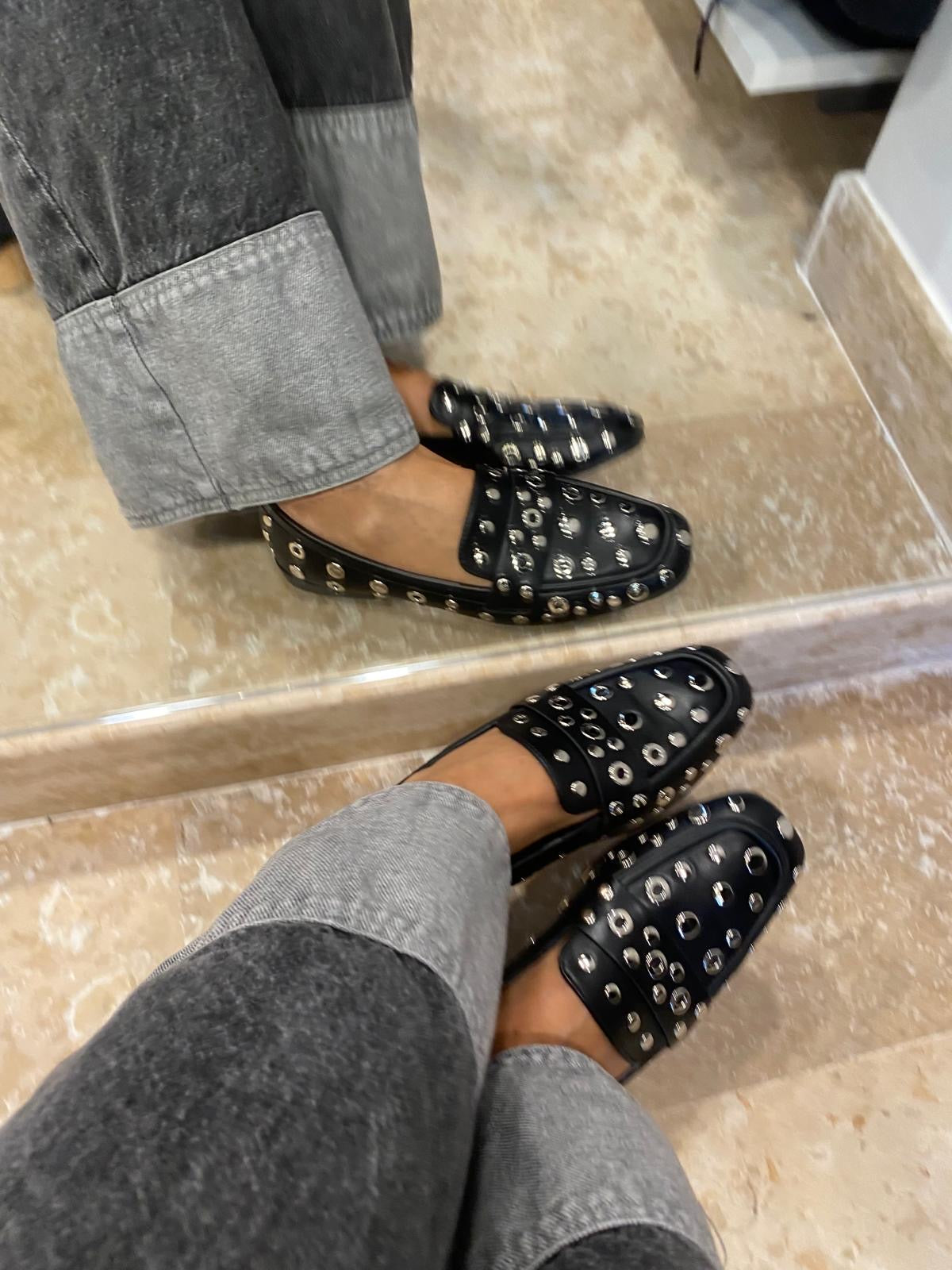 MOCASSINO CON BORCHIE SUSY MIX