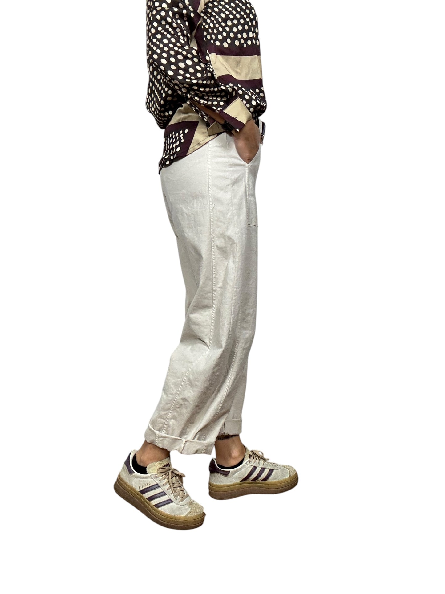 PANTALONE CARROT COLORATO SUSY MIX