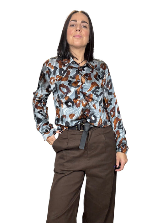 CAMICIA MACULATA MULTICOLOR SUSY MIX