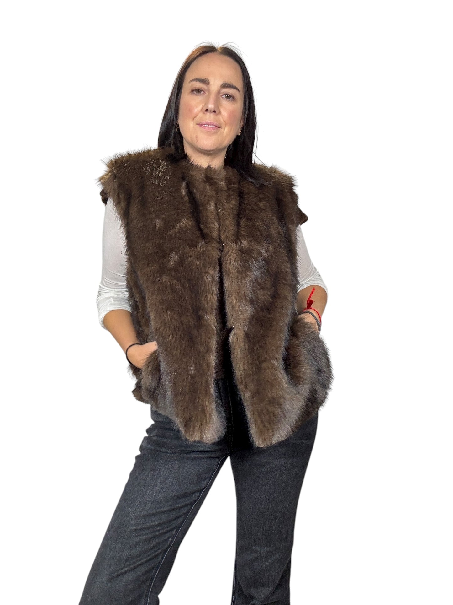 GILET IN ECOPELLICCIA VICOLO