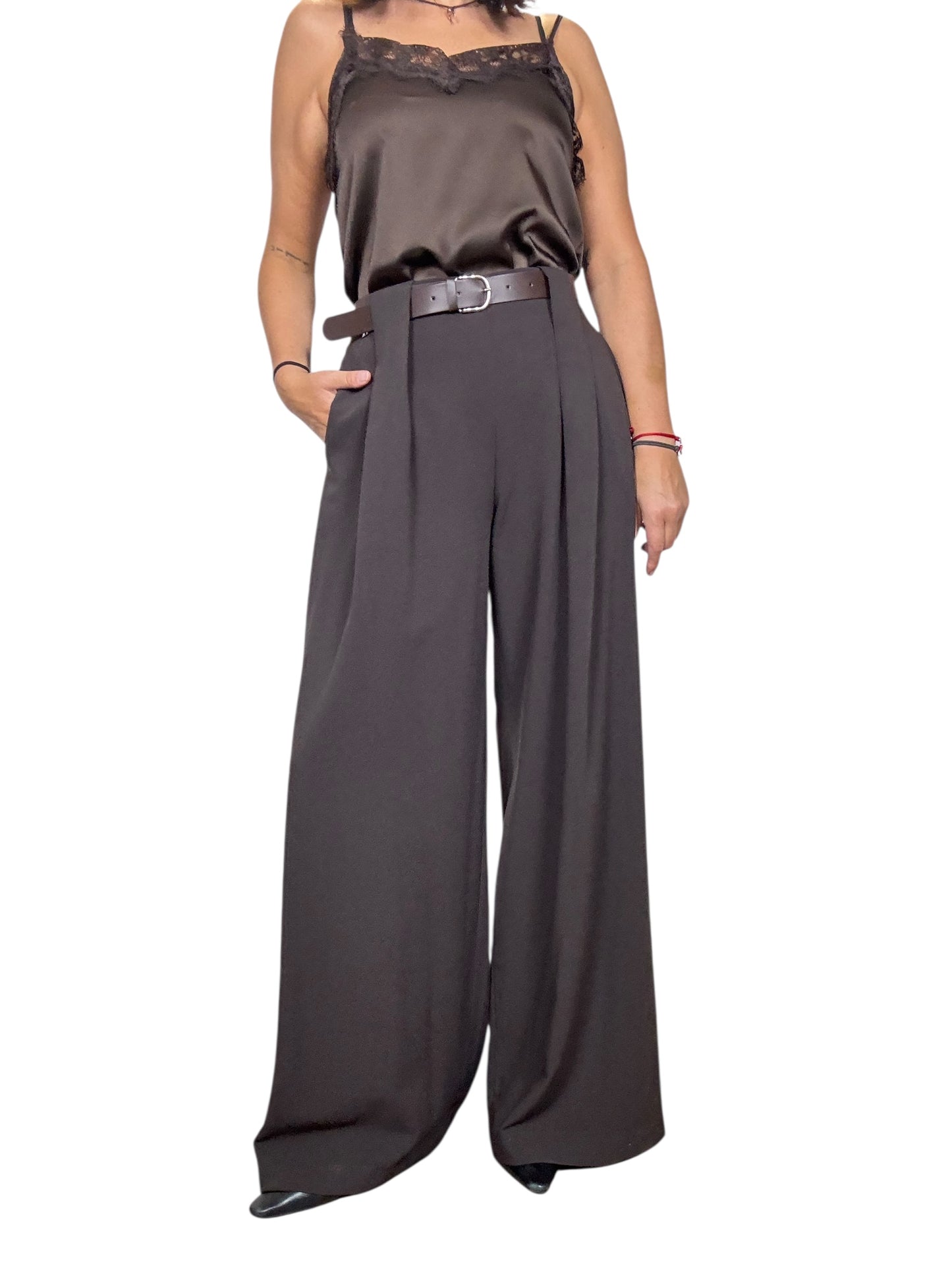 PANTALONE A PALAZZO FLUIDO DIXIE