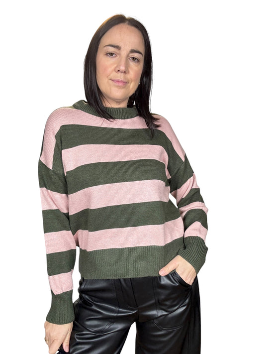 MAGLIA RIGA LARGA SUSY MIX