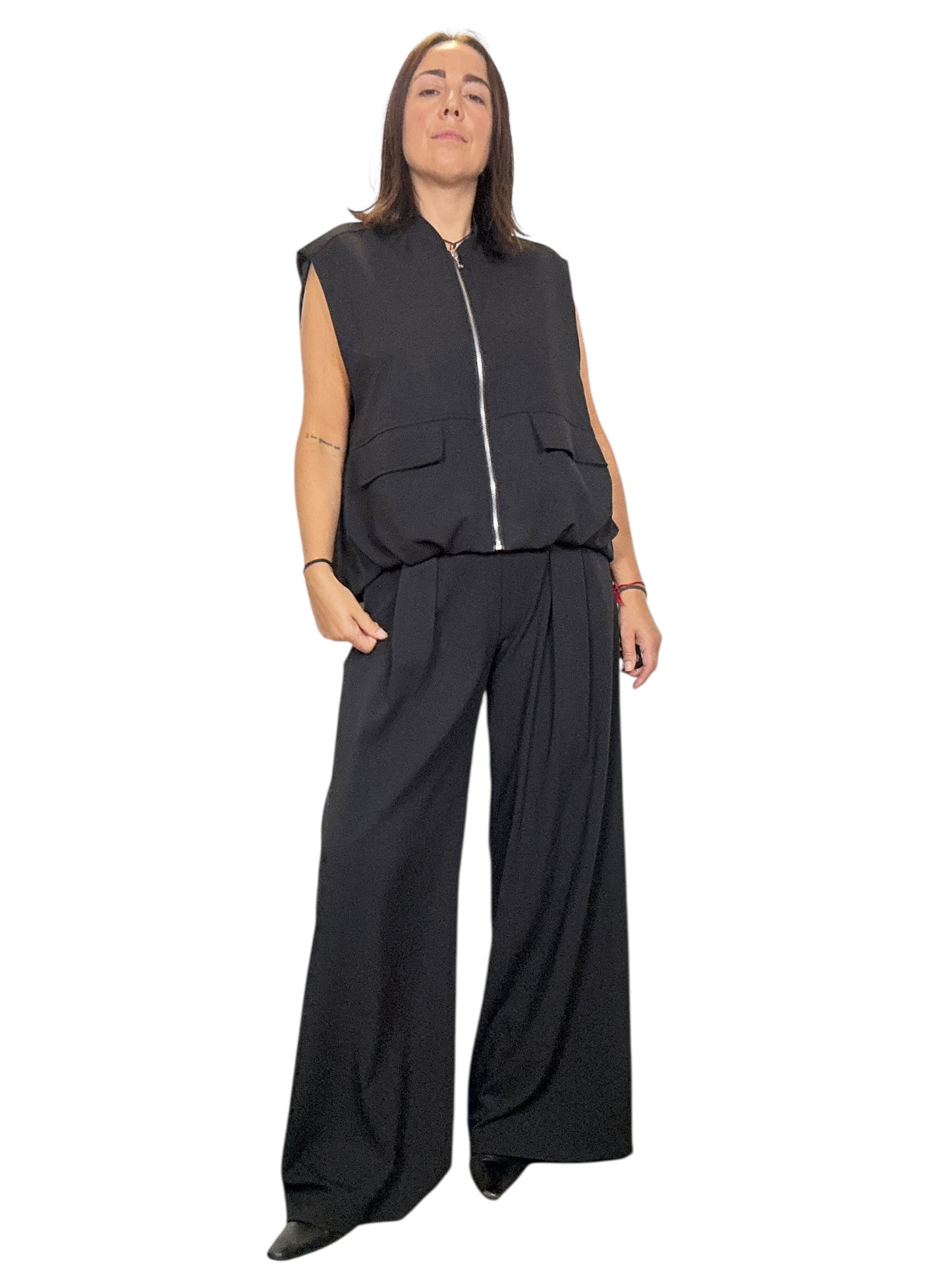 PANTALONE A PALAZZO FLUIDO DIXIE