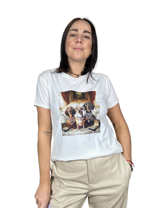 T-SHIRT BASSOTTI VICOLO