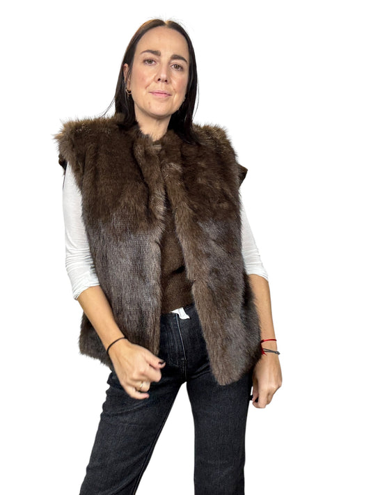 GILET IN ECOPELLICCIA VICOLO