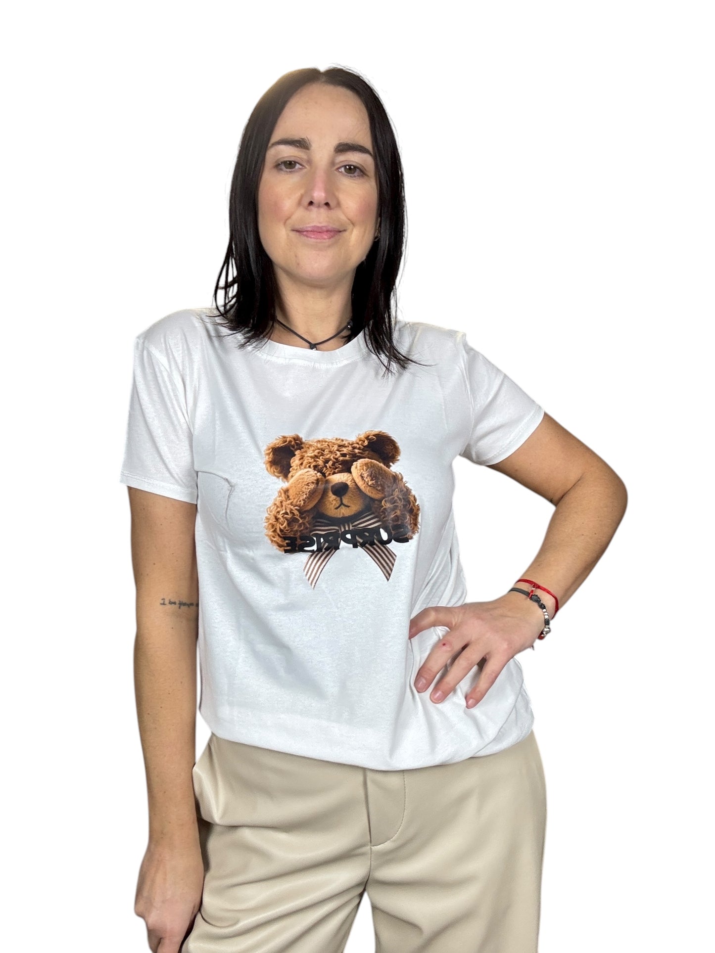 T-SHIRT ORSETTO CHE SI NASCONDE VICOLO