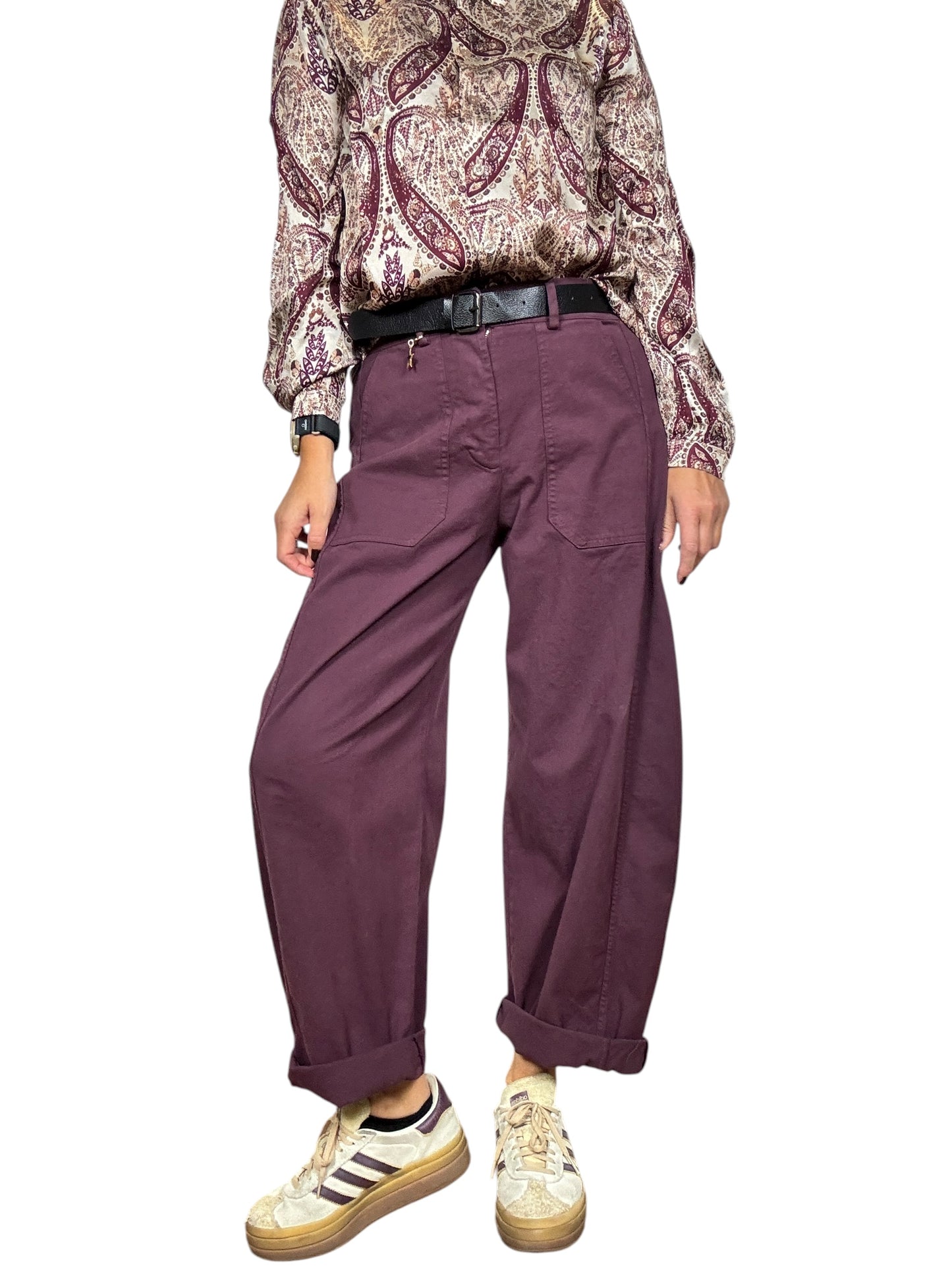 PANTALONE CARROT COLORATO SUSY MIX