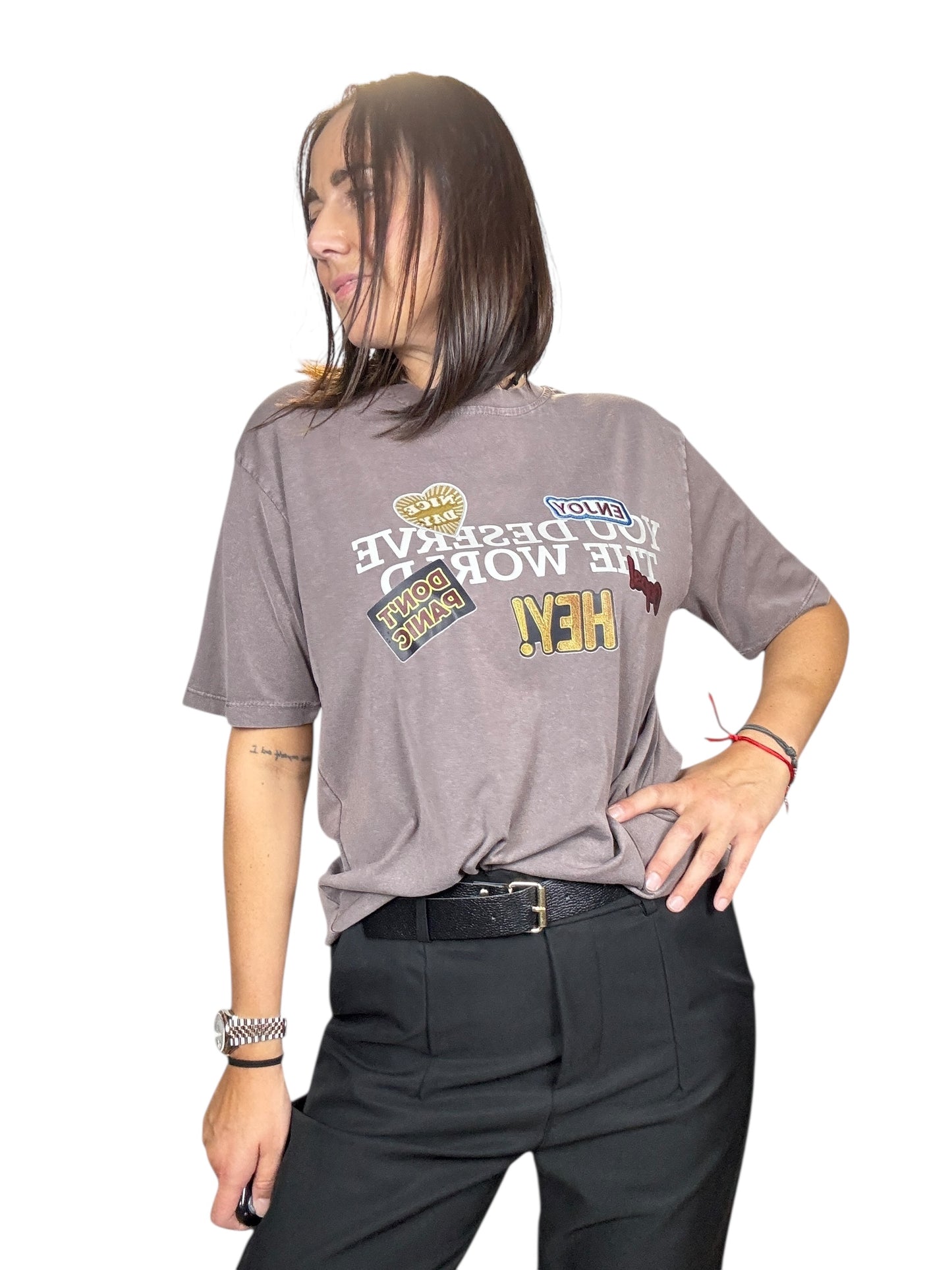 T-SHIRT SCRITTE SUSY MIX