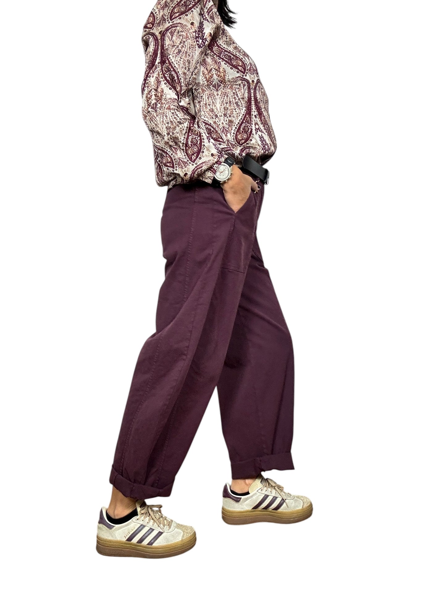 PANTALONE CARROT COLORATO SUSY MIX