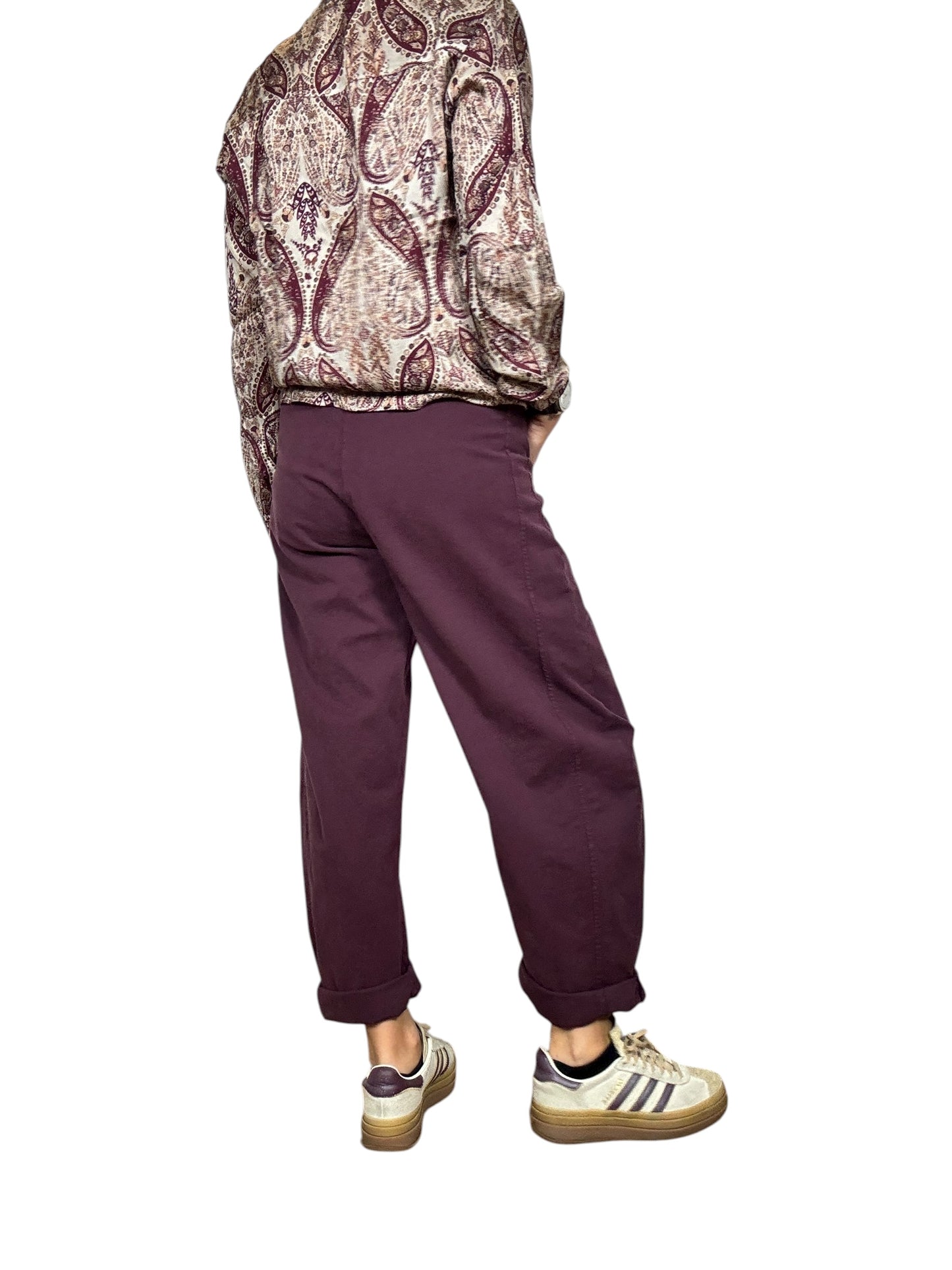 PANTALONE CARROT COLORATO SUSY MIX