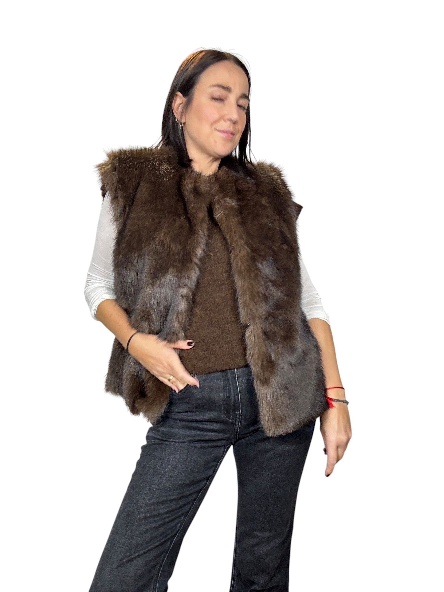 GILET IN ECOPELLICCIA VICOLO