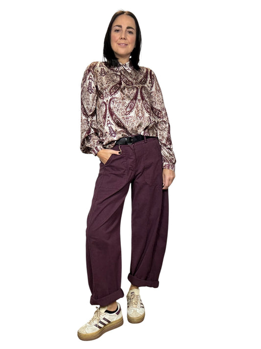 PANTALONE CARROT COLORATO SUSY MIX