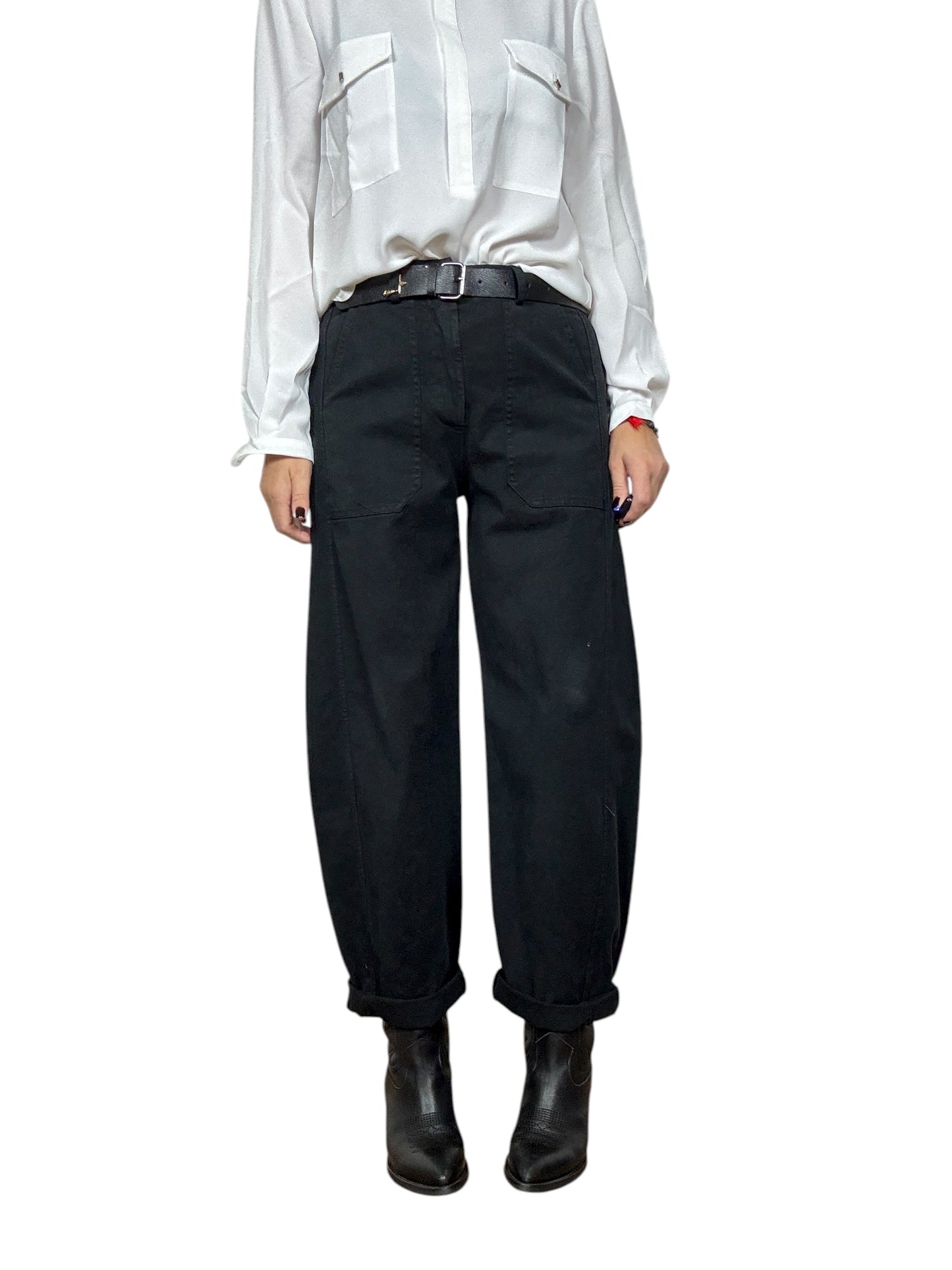 PANTALONE CARROT COLORATO SUSY MIX