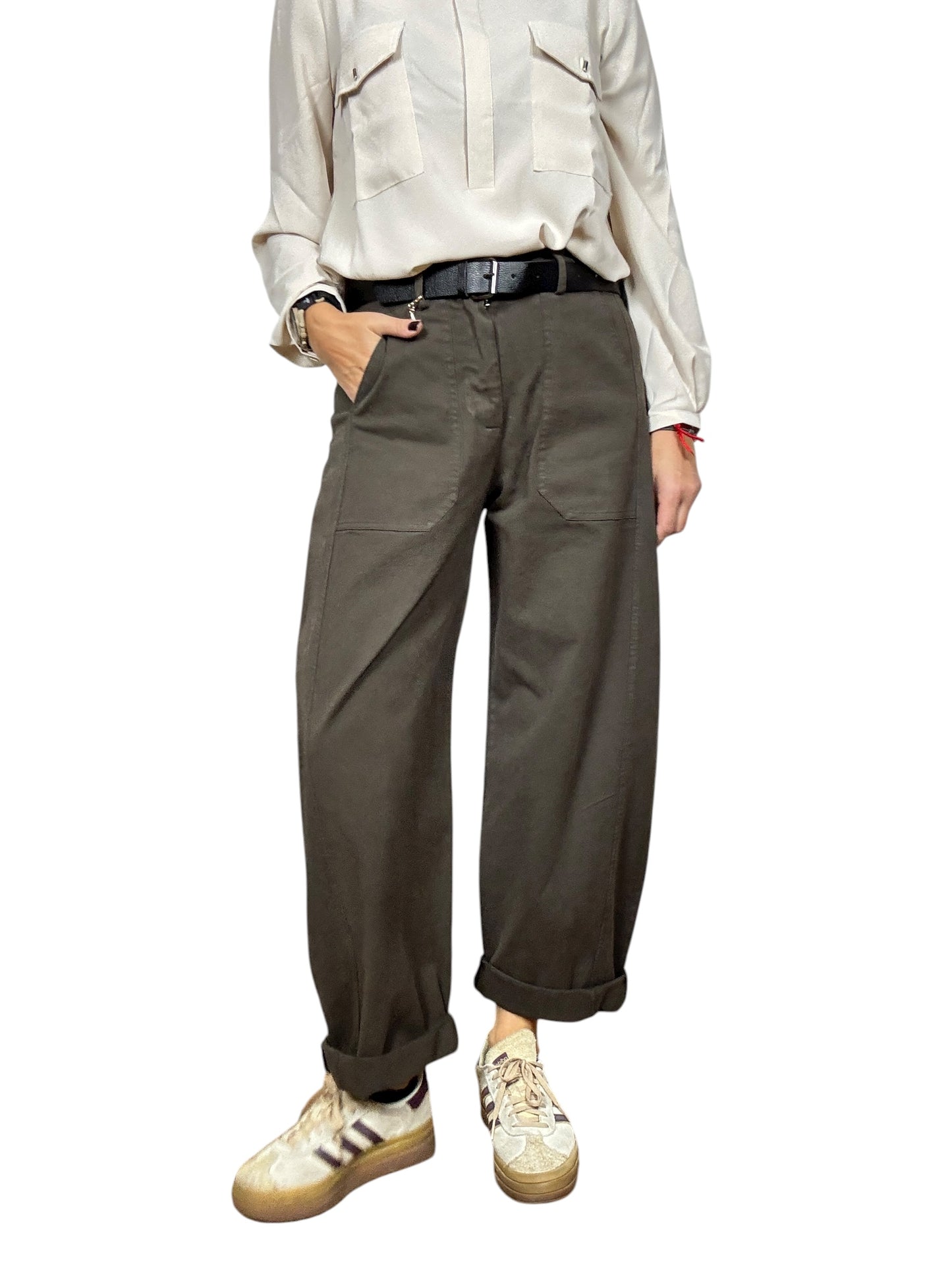 PANTALONE CARROT COLORATO SUSY MIX