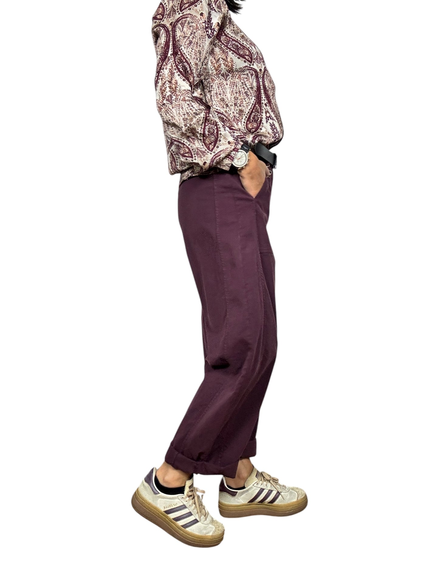 PANTALONE CARROT COLORATO SUSY MIX