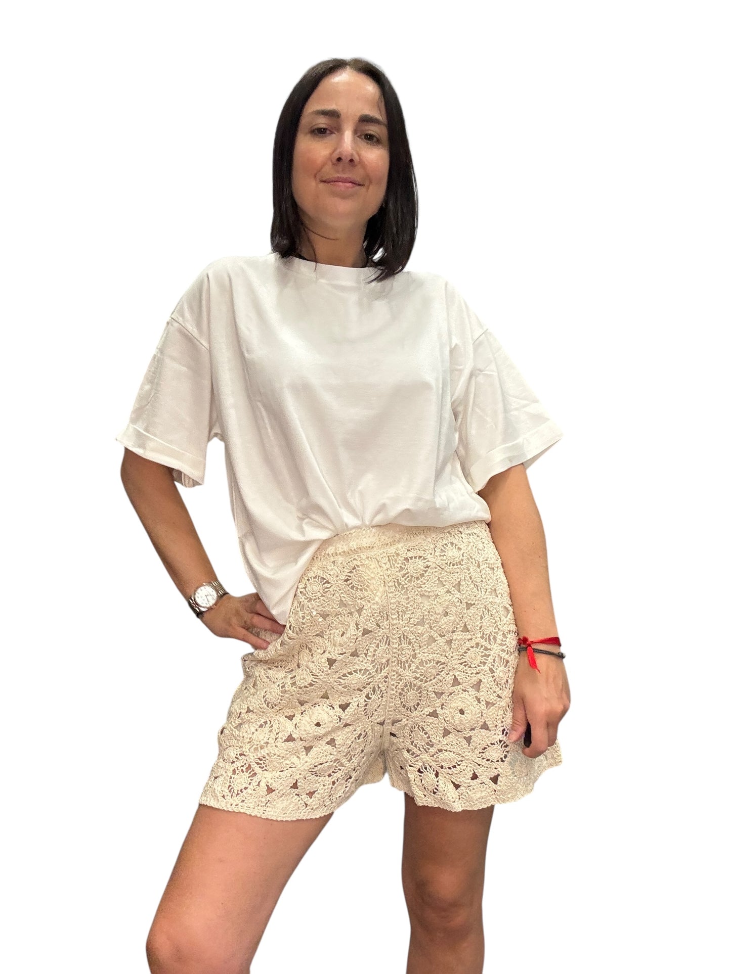 BERMUDA IN CROCHET SUSY MIX
