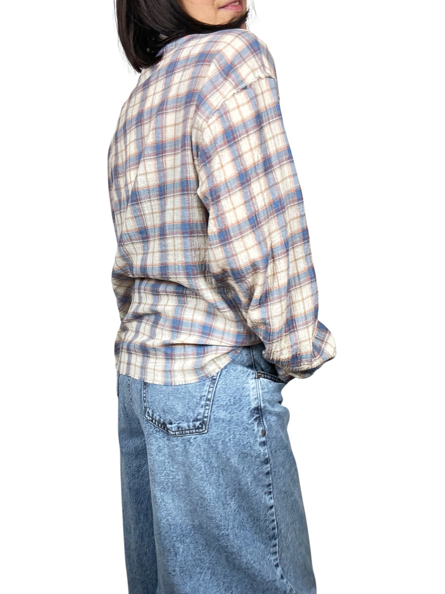 CAMICIA QUADRO AZZURRO HAVEONE