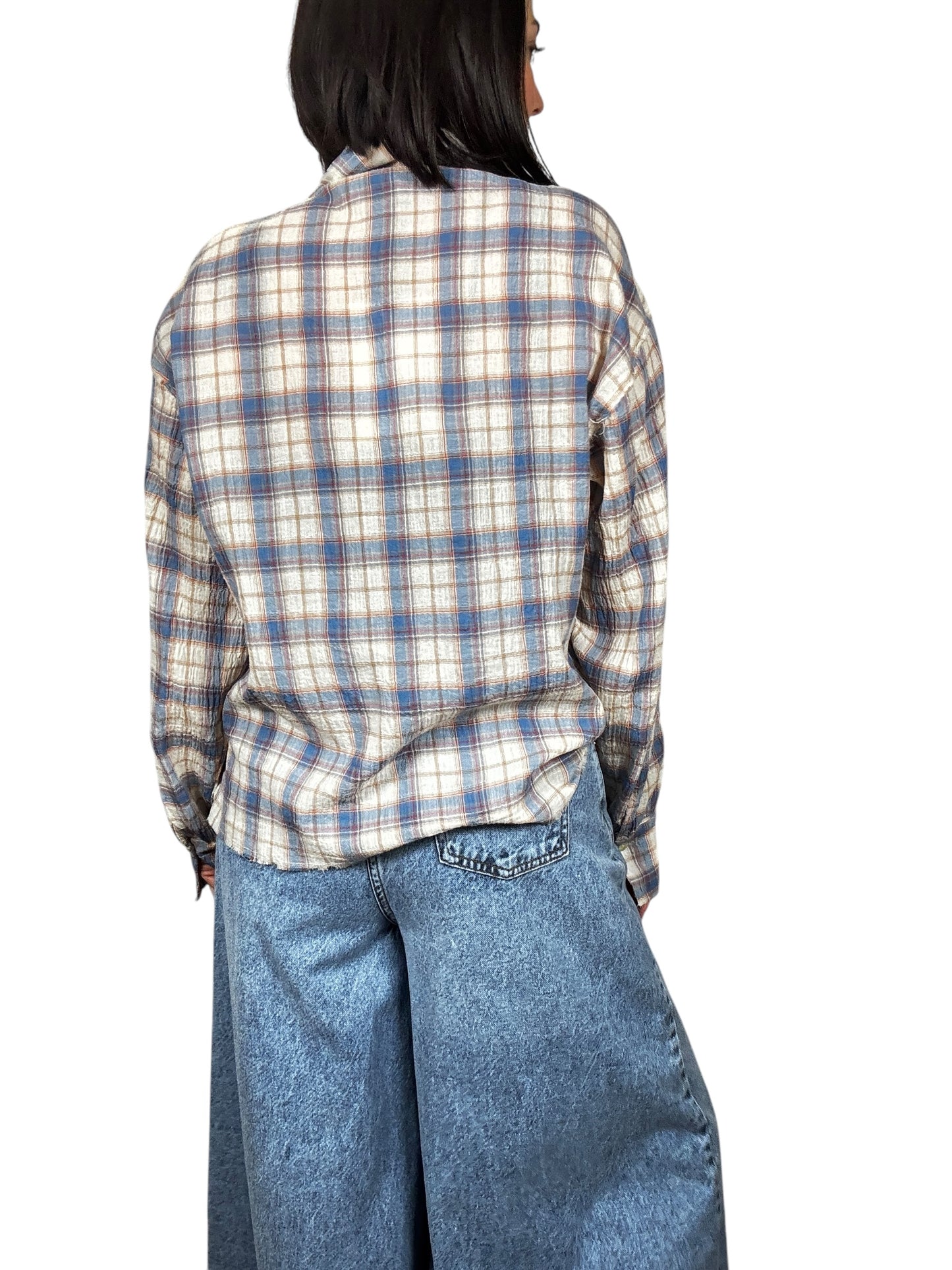 CAMICIA QUADRO AZZURRO HAVEONE