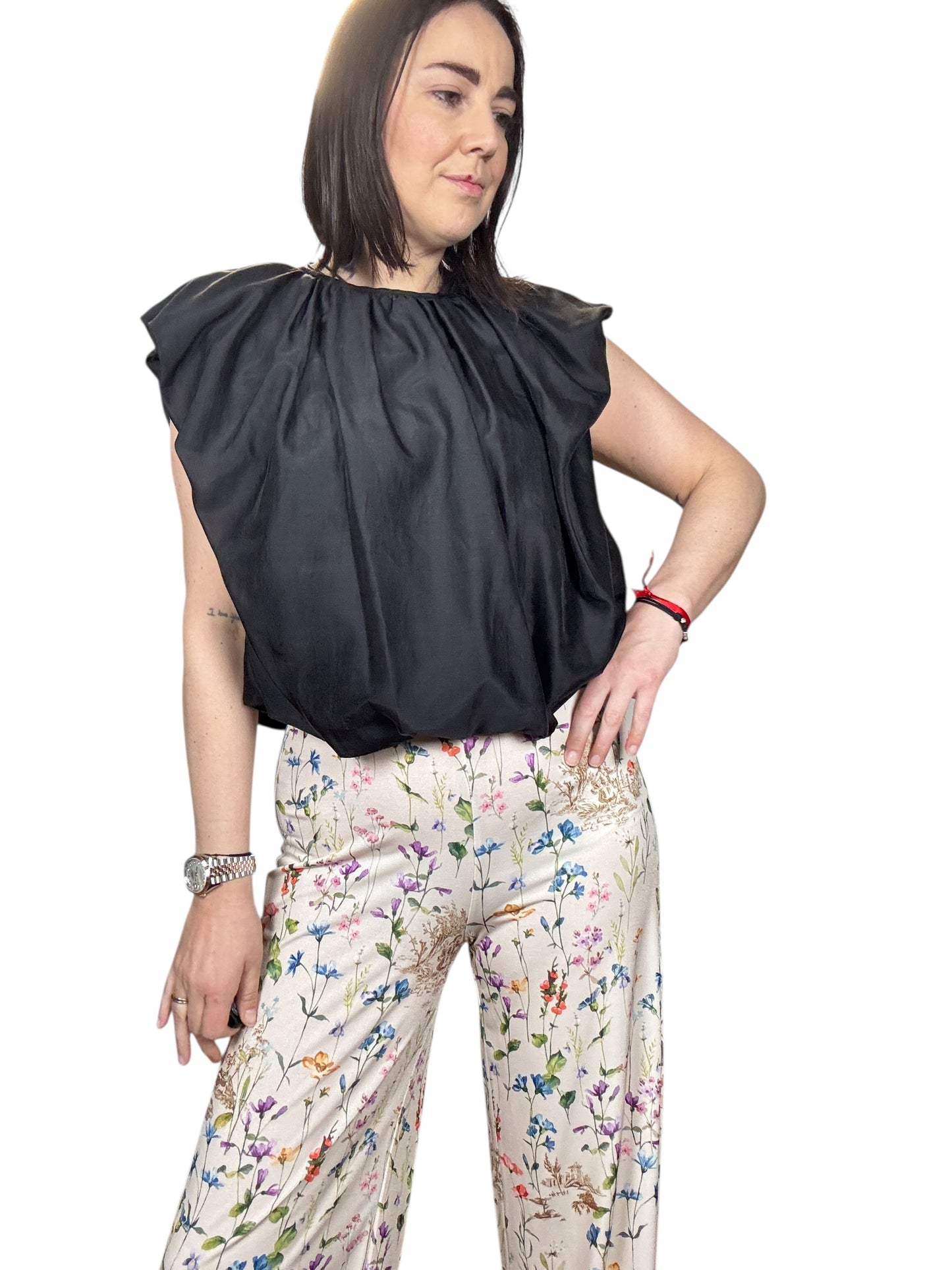 CAMICIA SMANICATA IN MUSSOLA VICOLO
