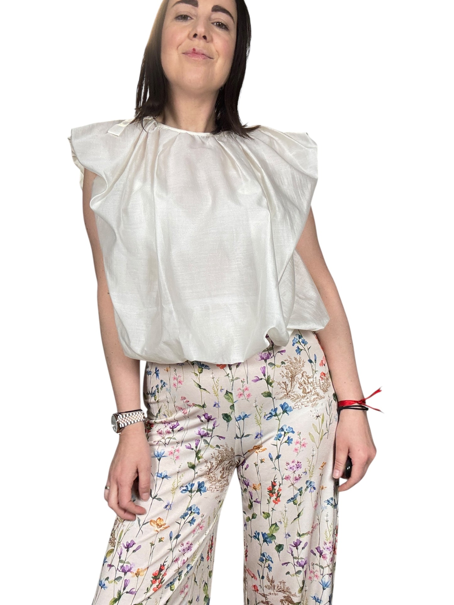 CAMICIA SMANICATA IN MUSSOLA VICOLO