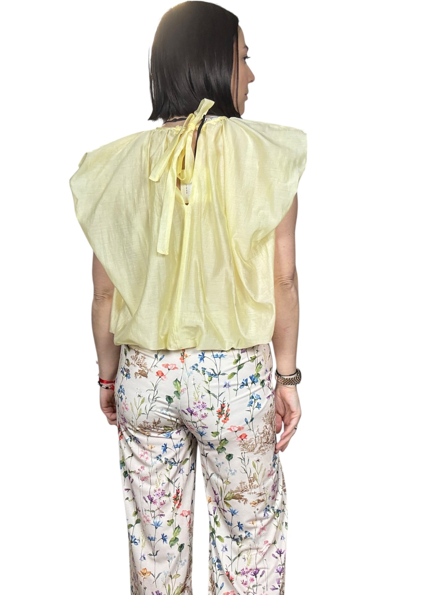 CAMICIA SMANICATA IN MUSSOLA VICOLO