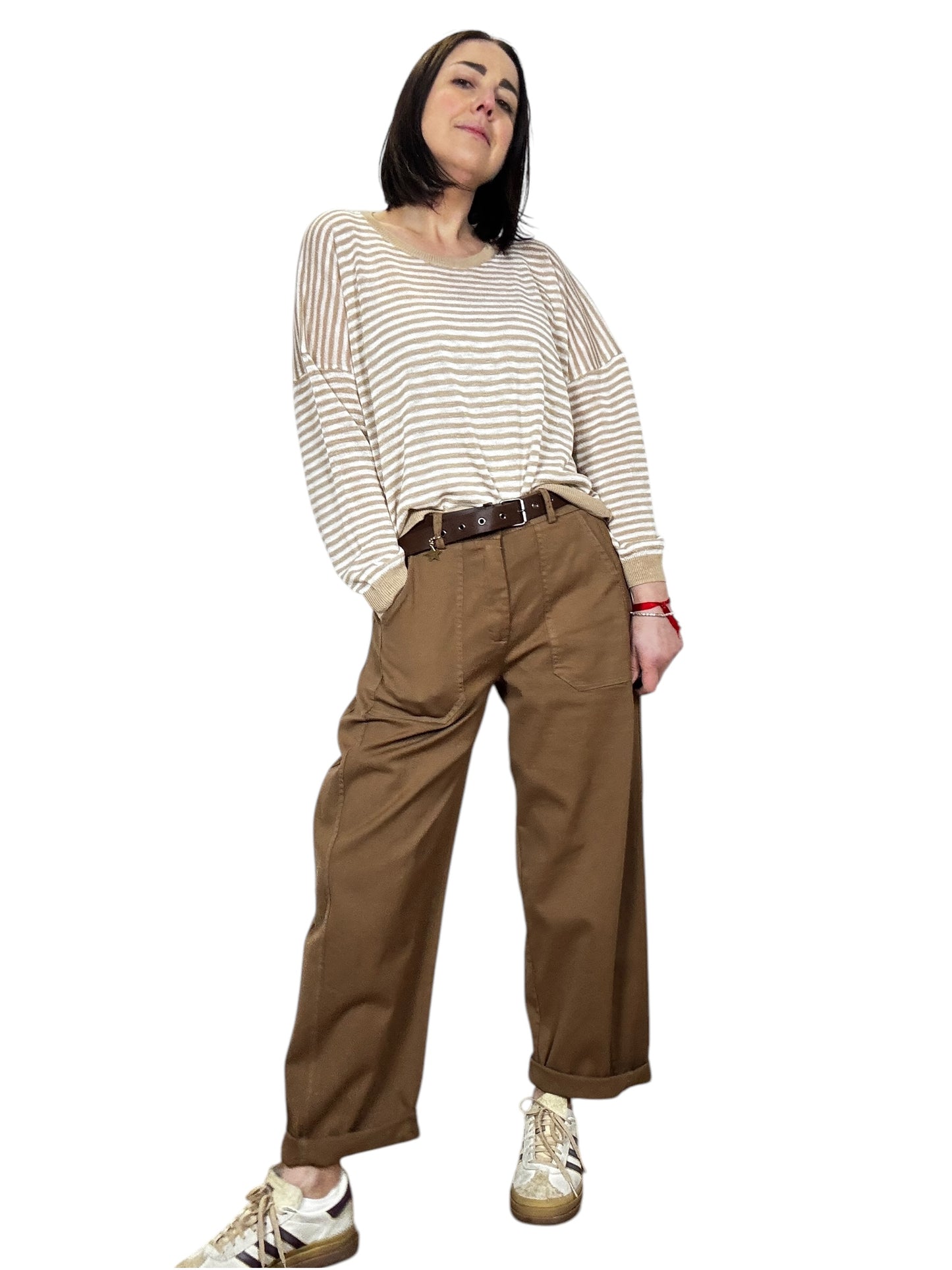 MAGLIA RIGHE SOTTILI SUSY MIX
