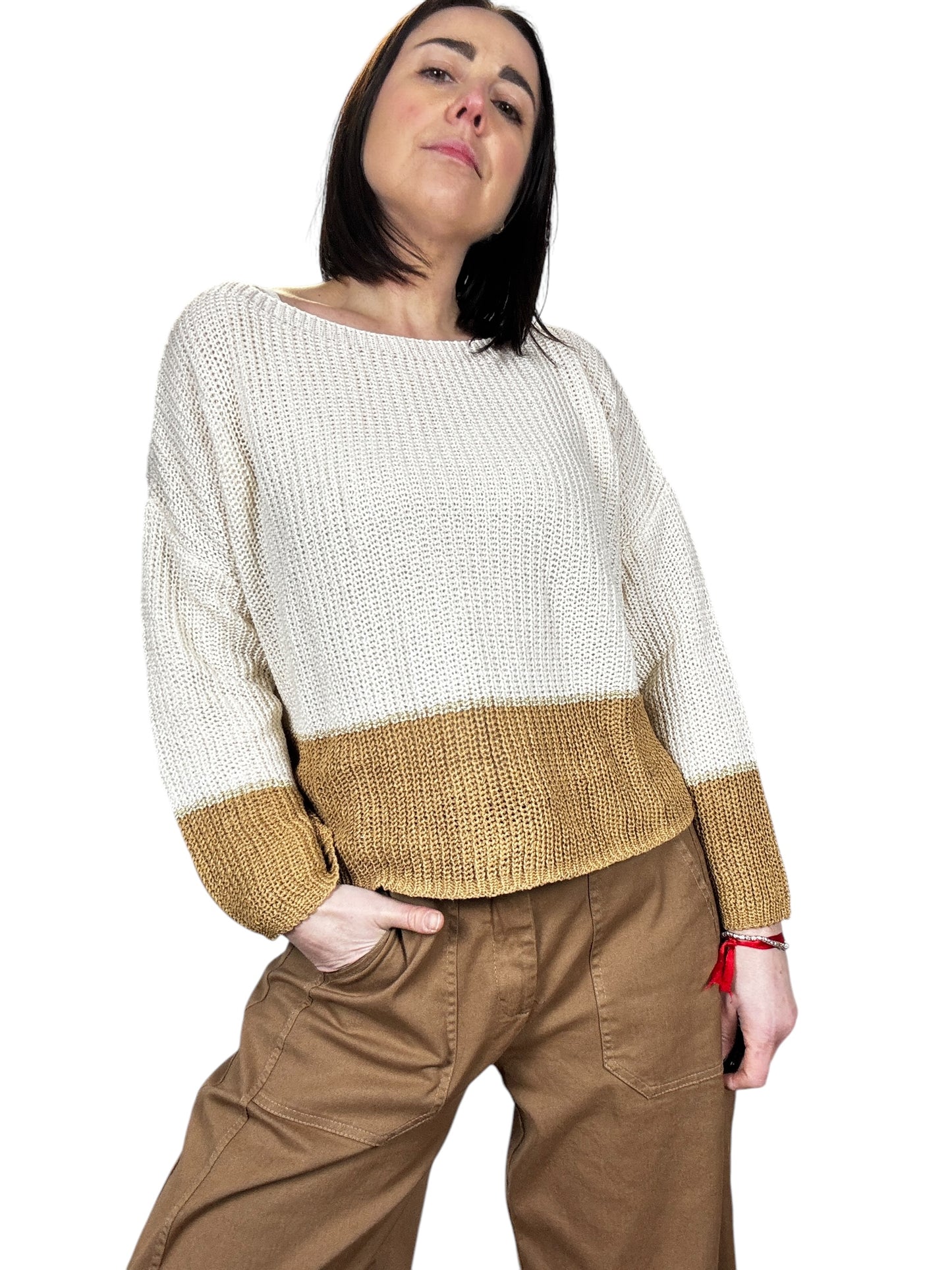 MAGLIA BICOLOR SUSY MIX