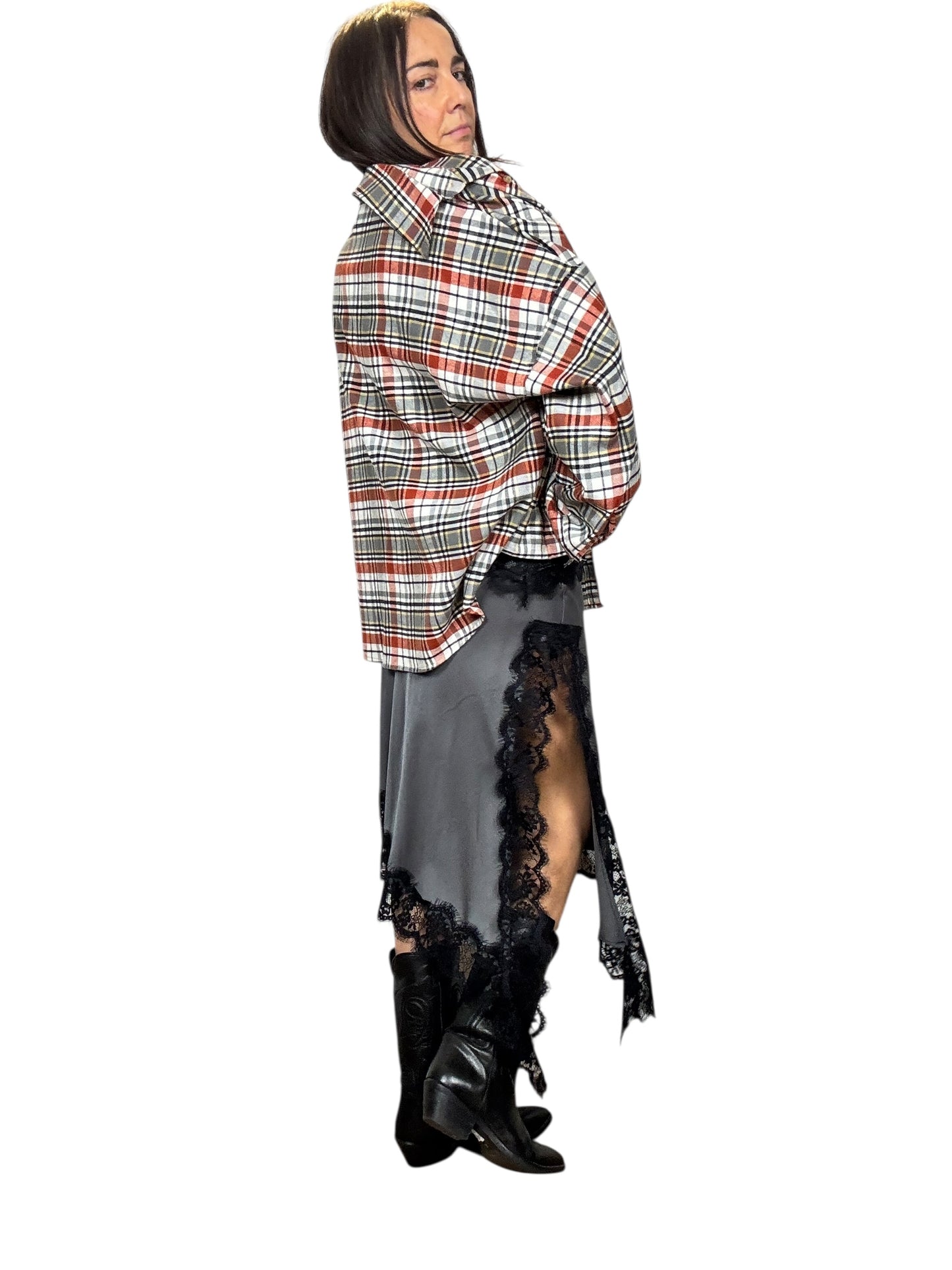 CAMICIA CHECK IN FLANELLA HAVEONE
