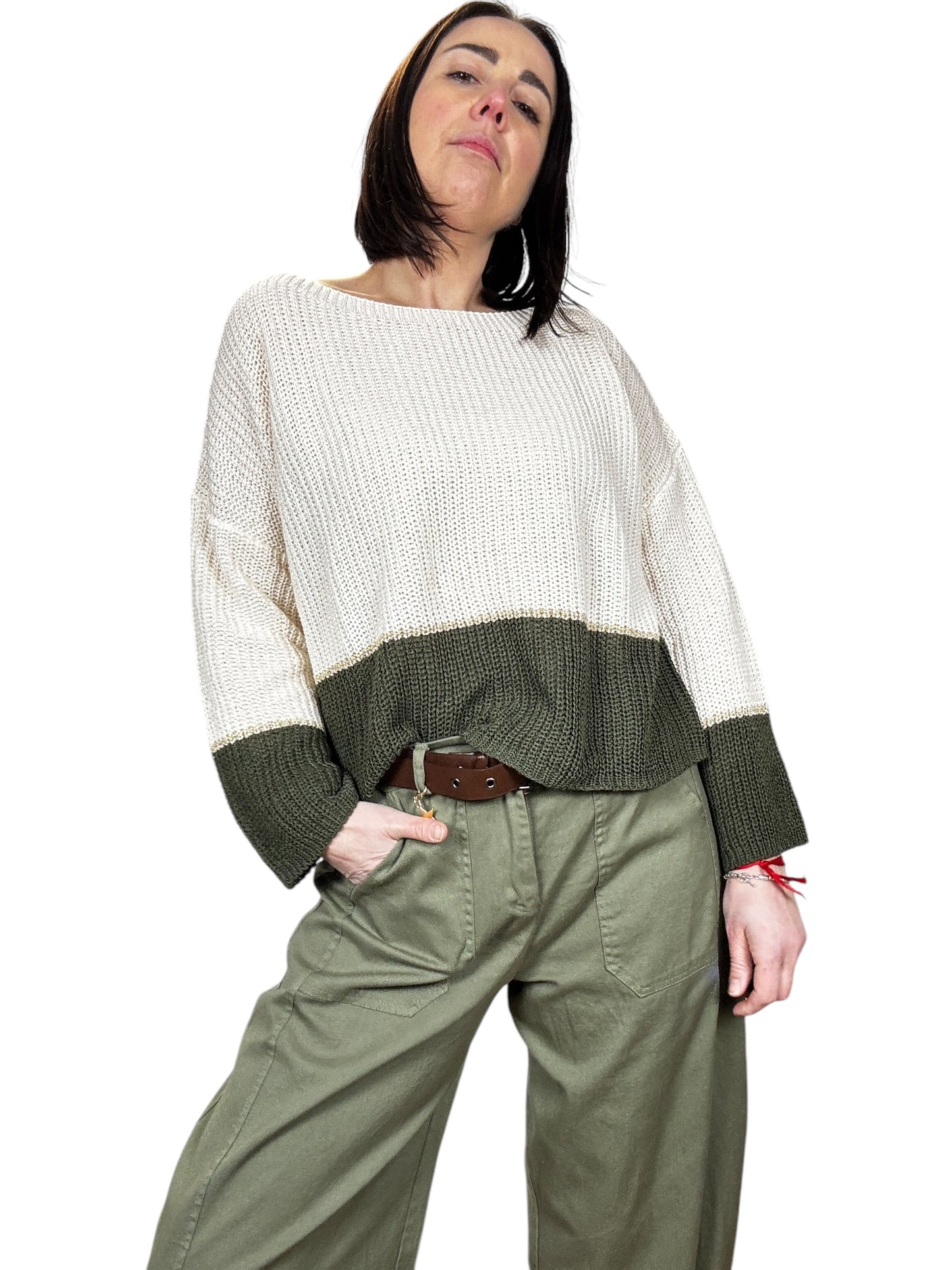 MAGLIA BICOLOR SUSY MIX
