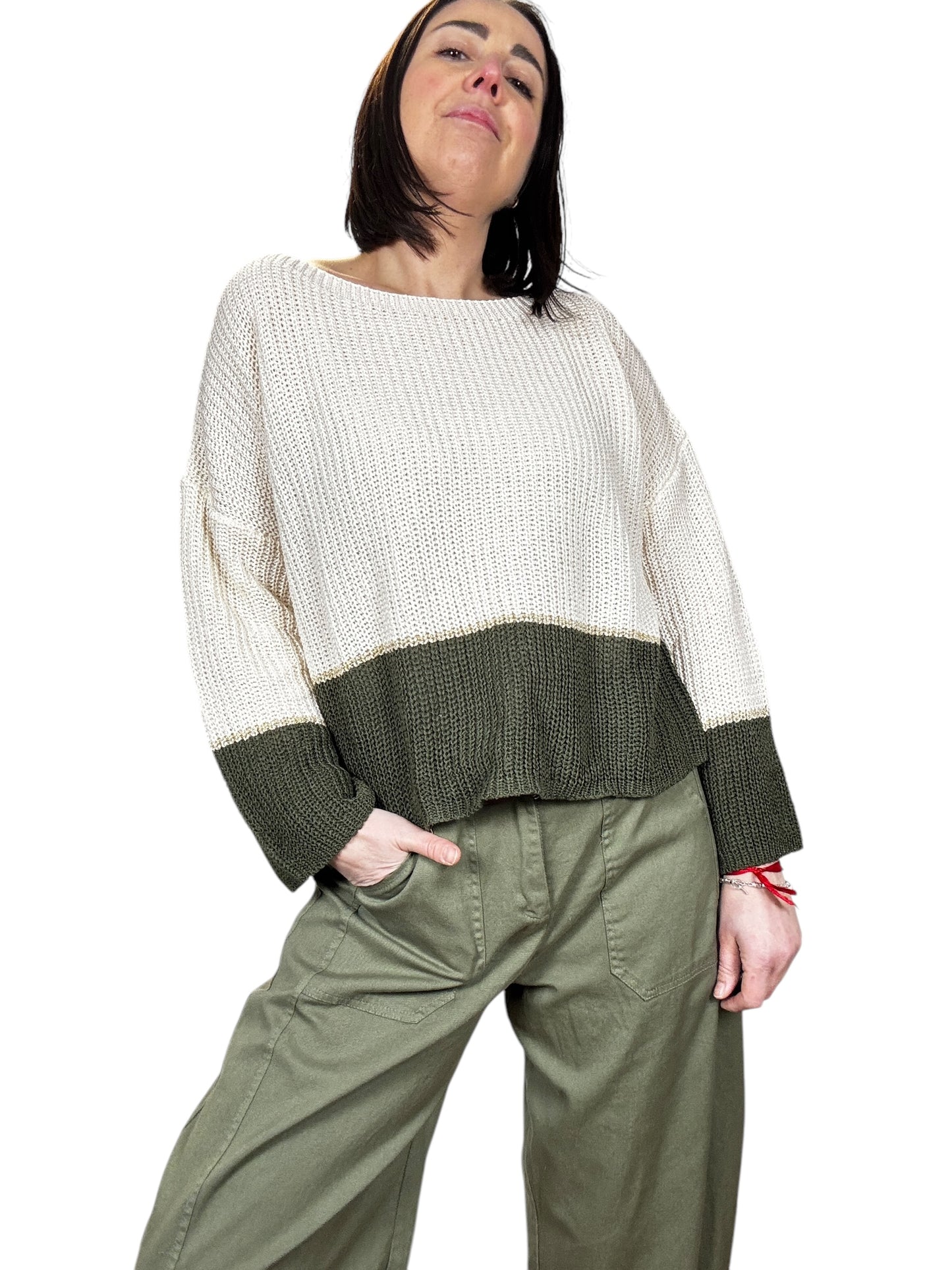 MAGLIA BICOLOR SUSY MIX