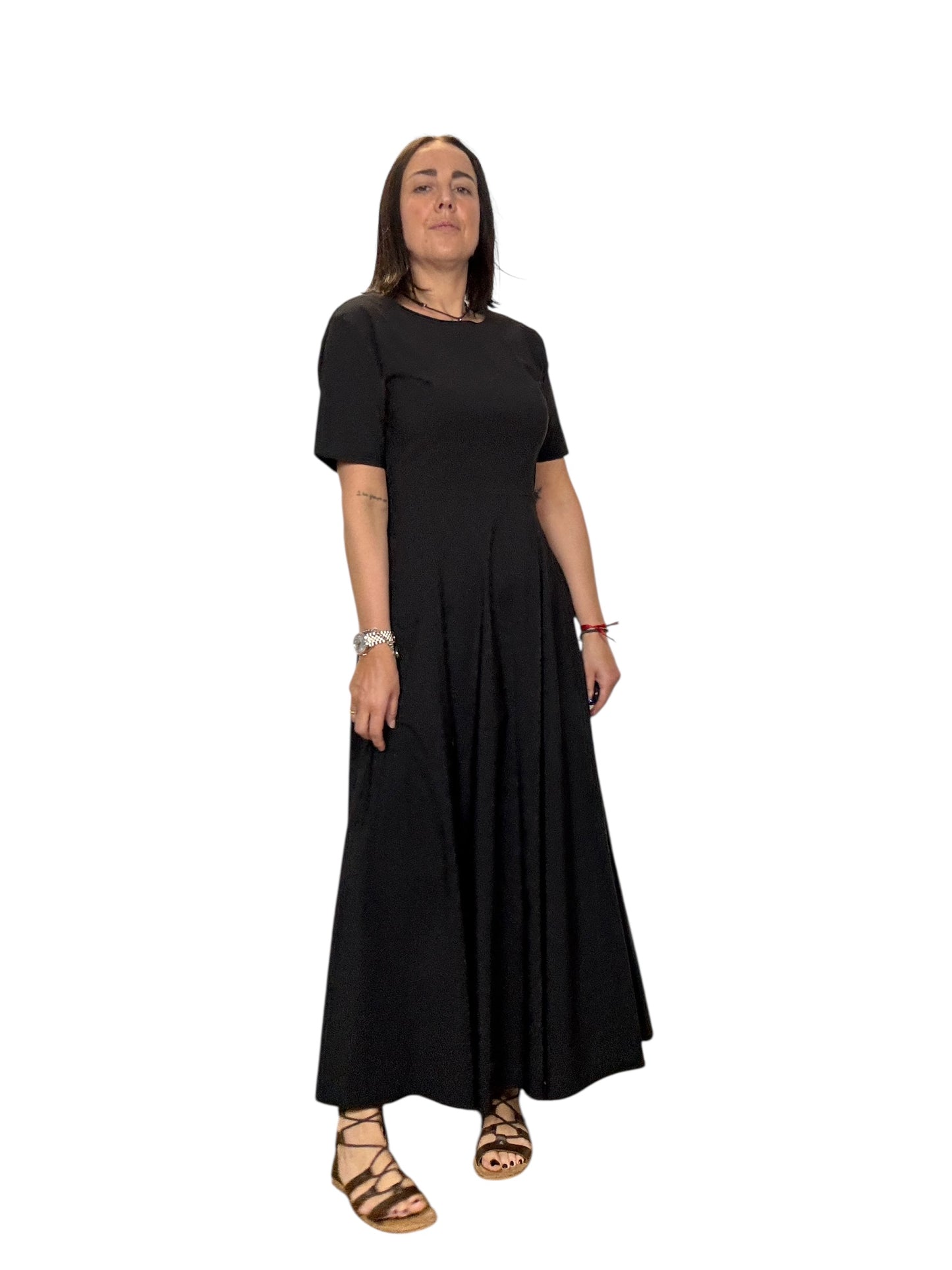 ABITO LUNGO CON SPACCO SUSY MIX