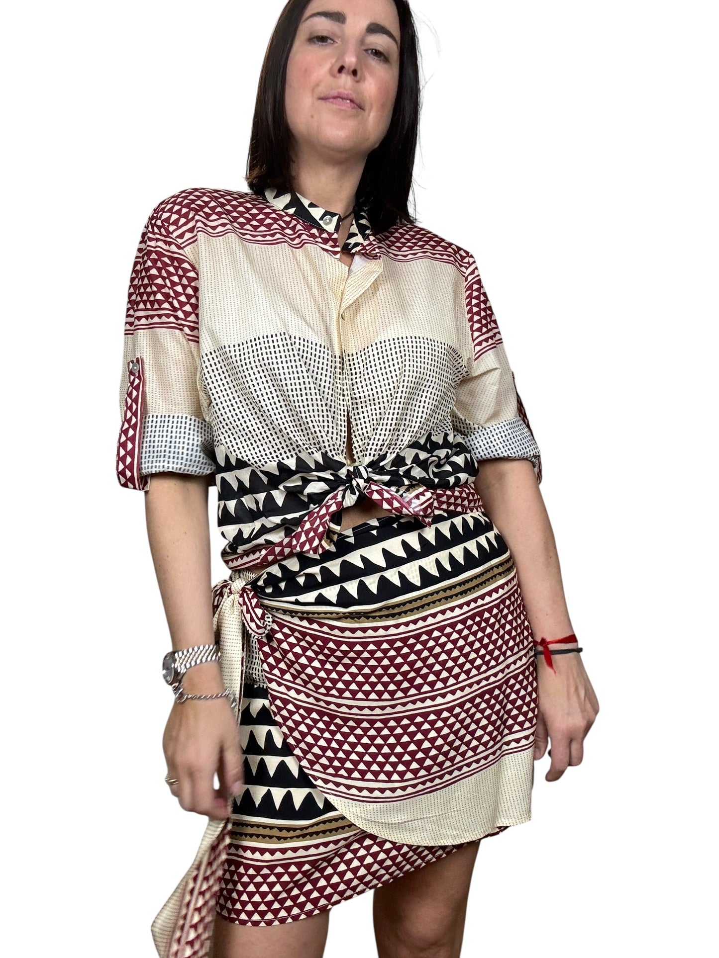 CAMICIA STAMPA ETNICA HAVEONE