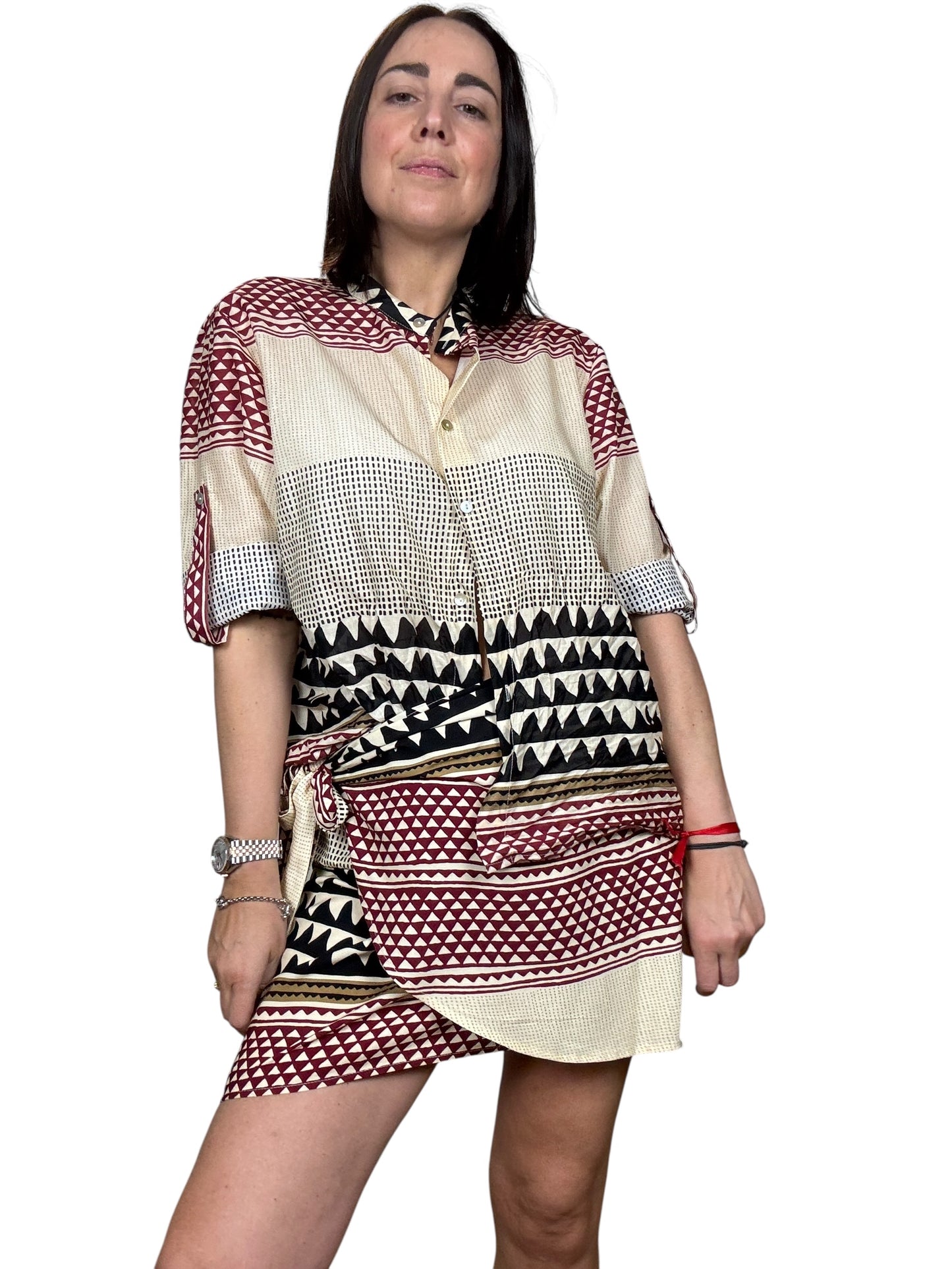CAMICIA STAMPA ETNICA HAVEONE