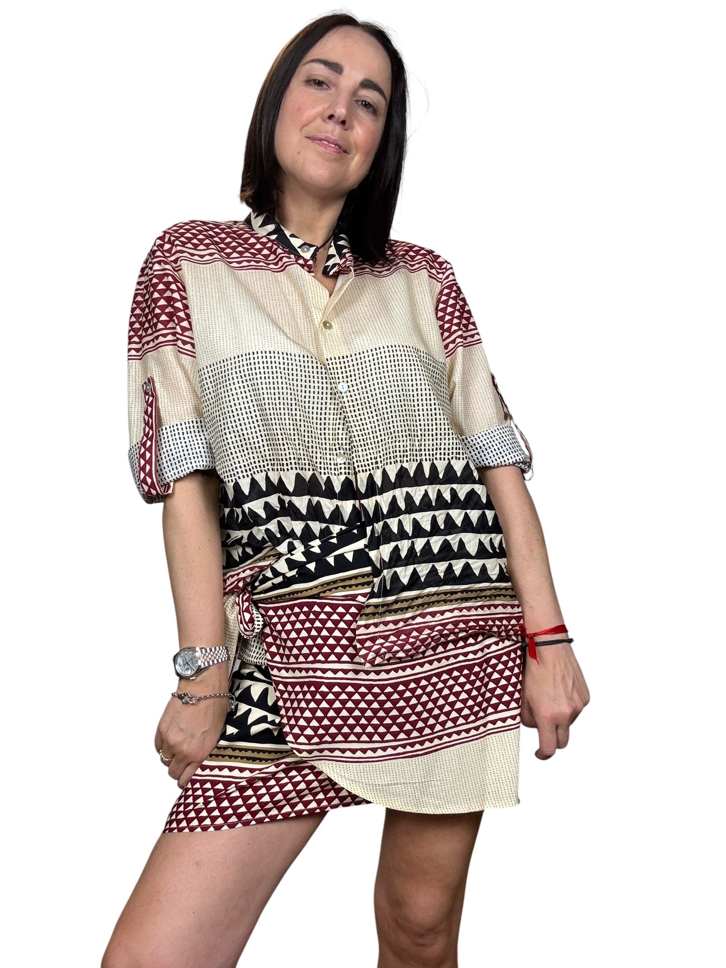 CAMICIA STAMPA ETNICA HAVEONE