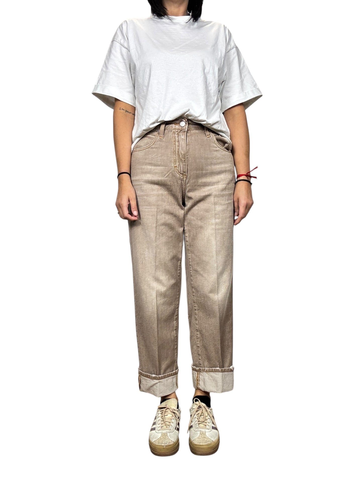 JEANS MANDY BEIGE HAVEONE