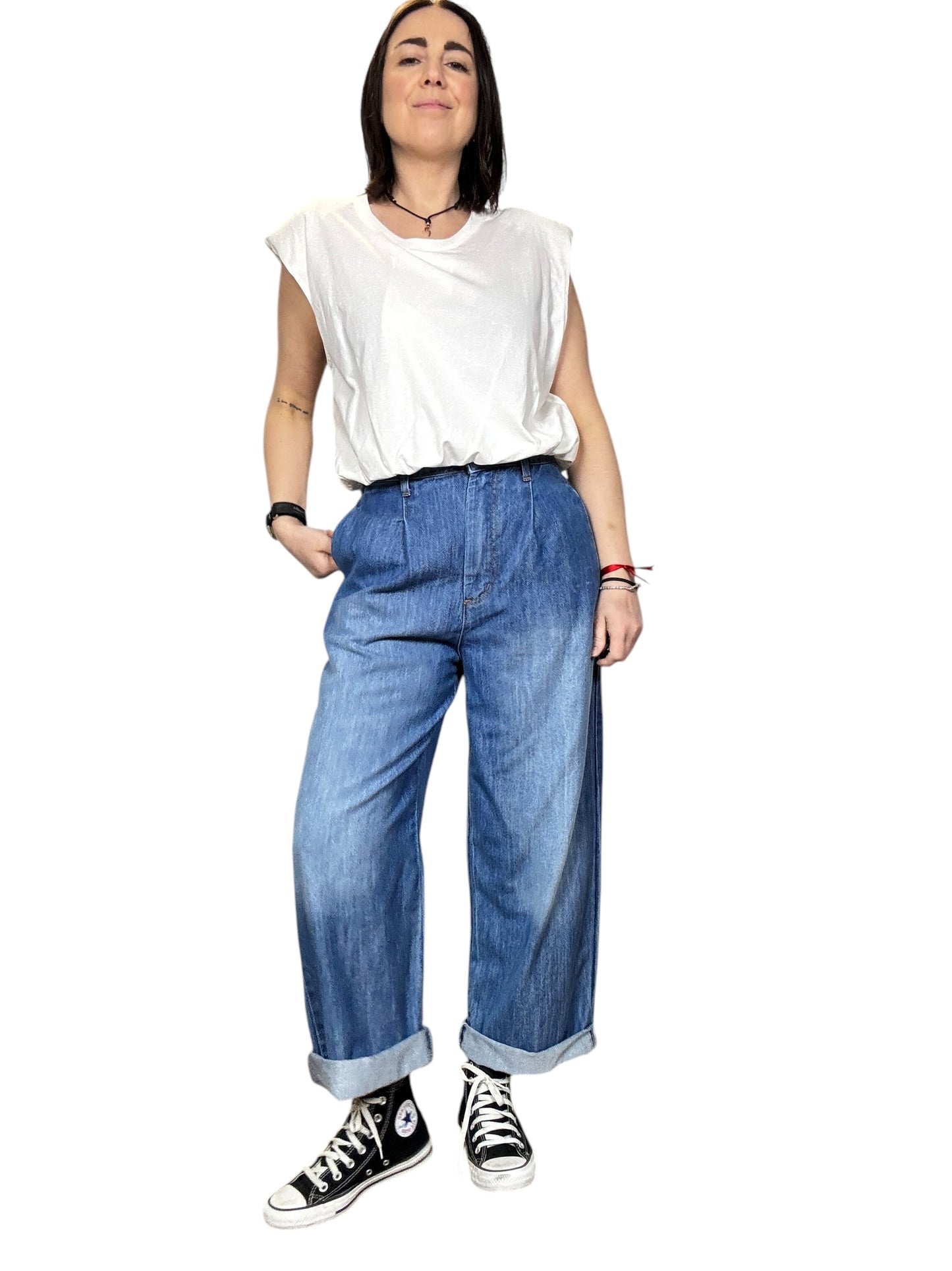 MAGLIETTA CROPPED CON OVATTA HAVEONE
