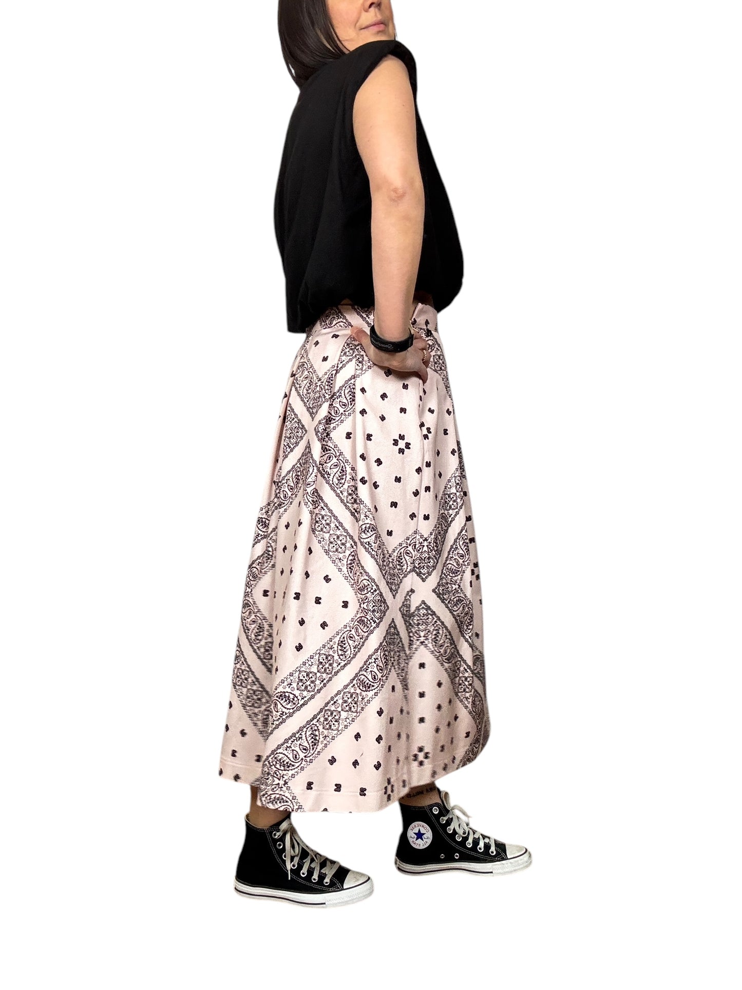 GONNA A RUOTA PRINT BANDANA