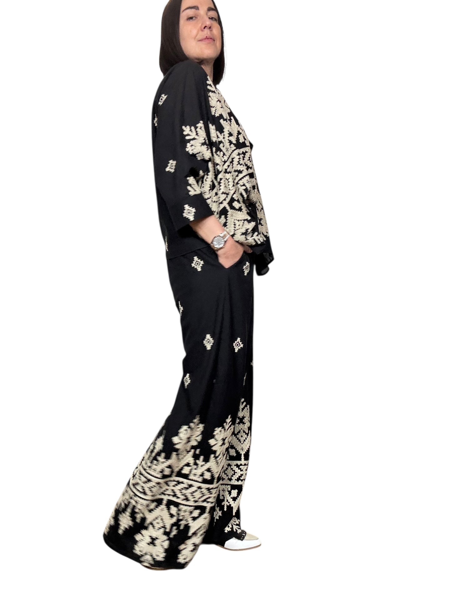 PANTALONE RICAMI DIXIE