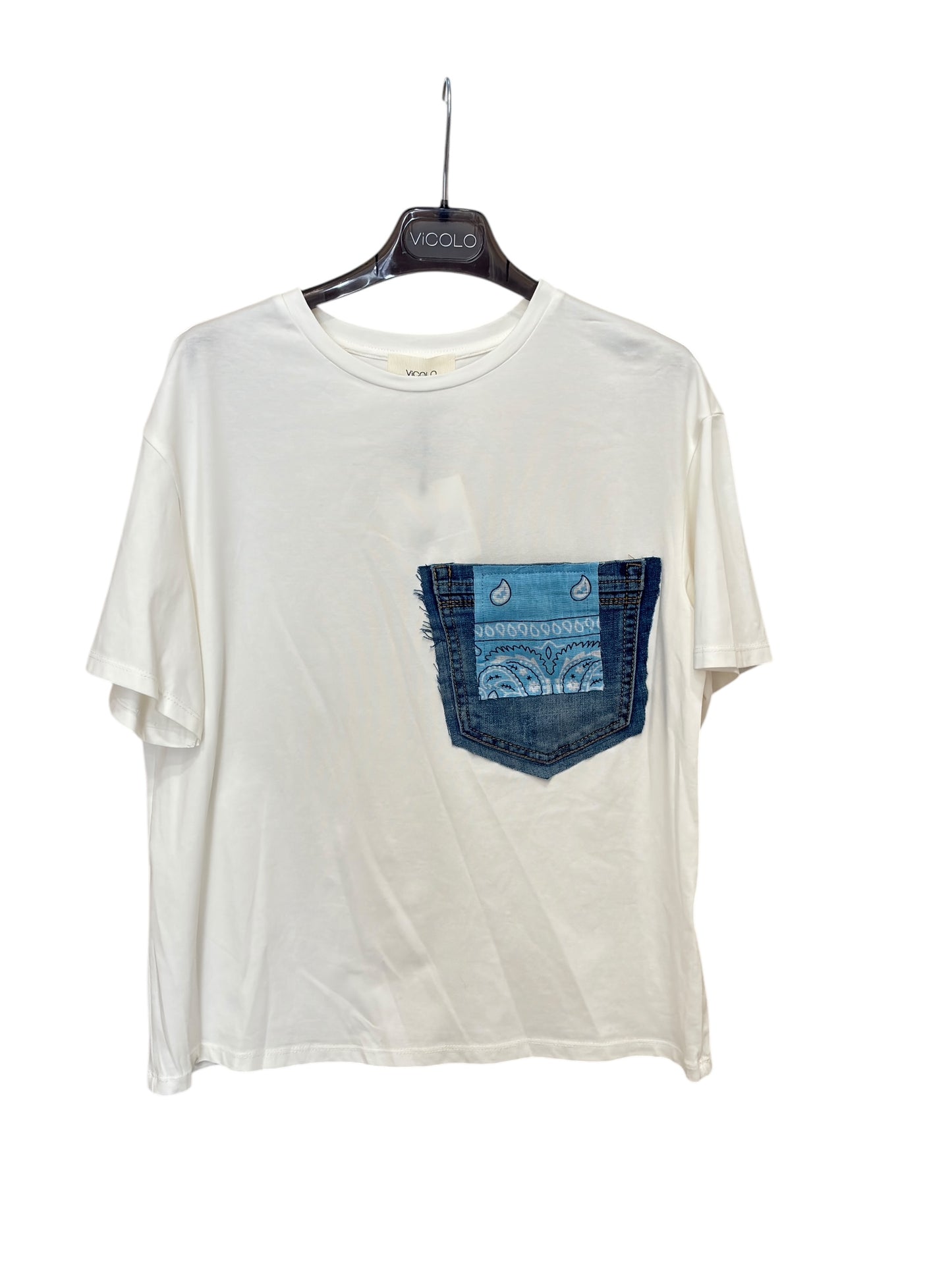 T-SHIRT TASCHINA BANDANA