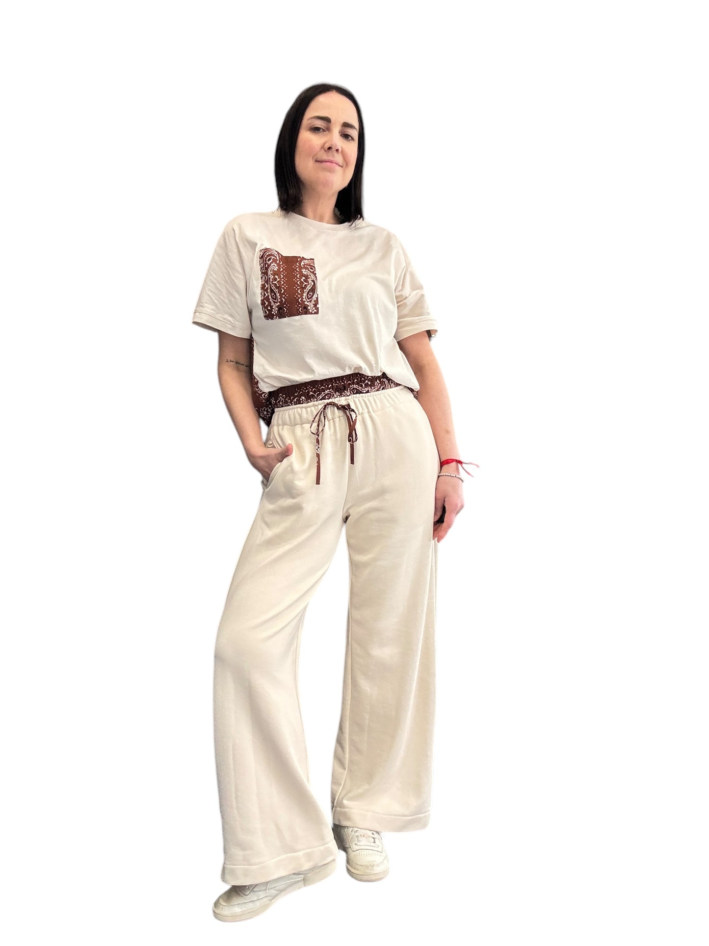 PANTALONE INSERTO BANDANA VICOLO