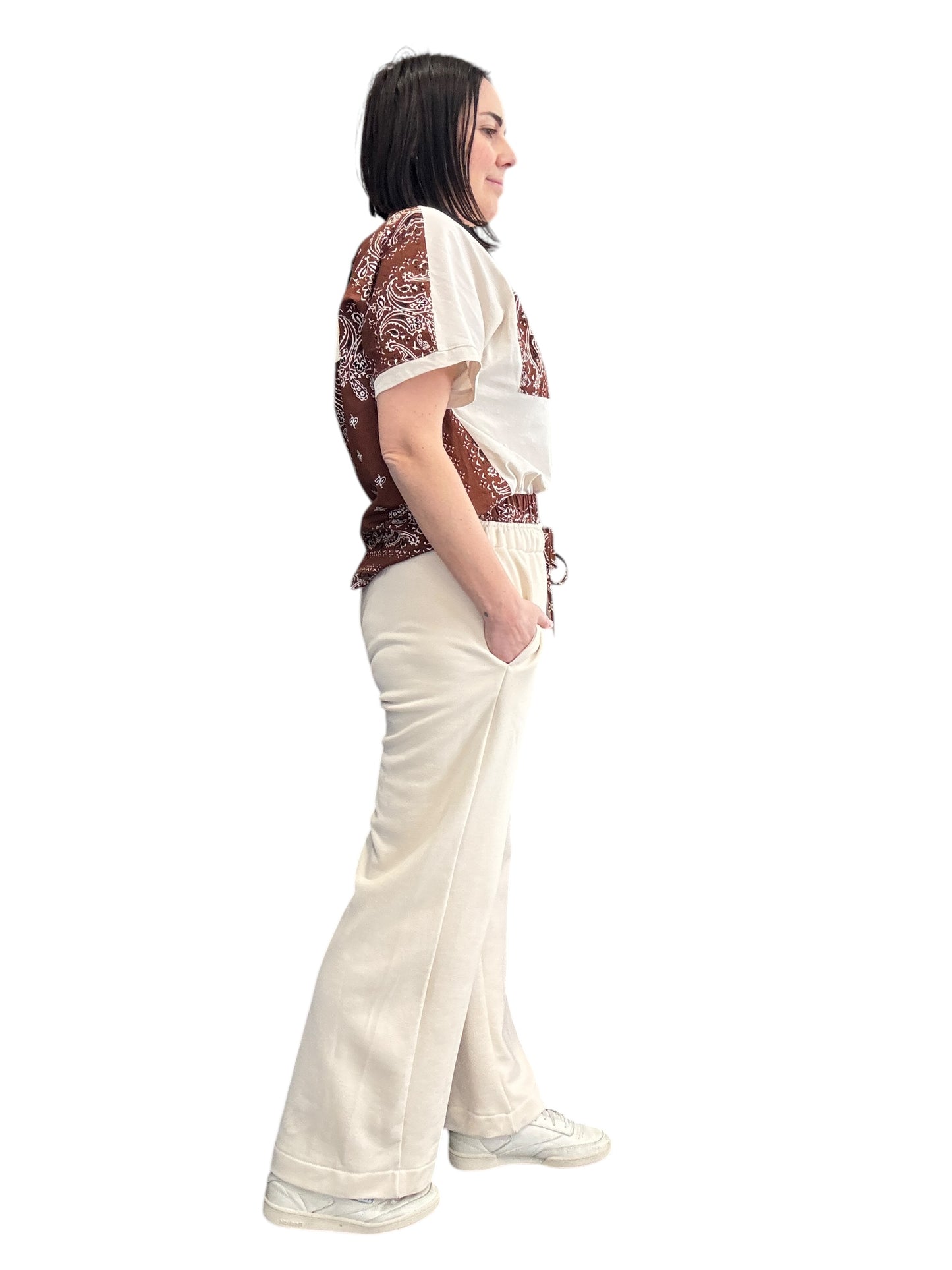 PANTALONE INSERTO BANDANA VICOLO