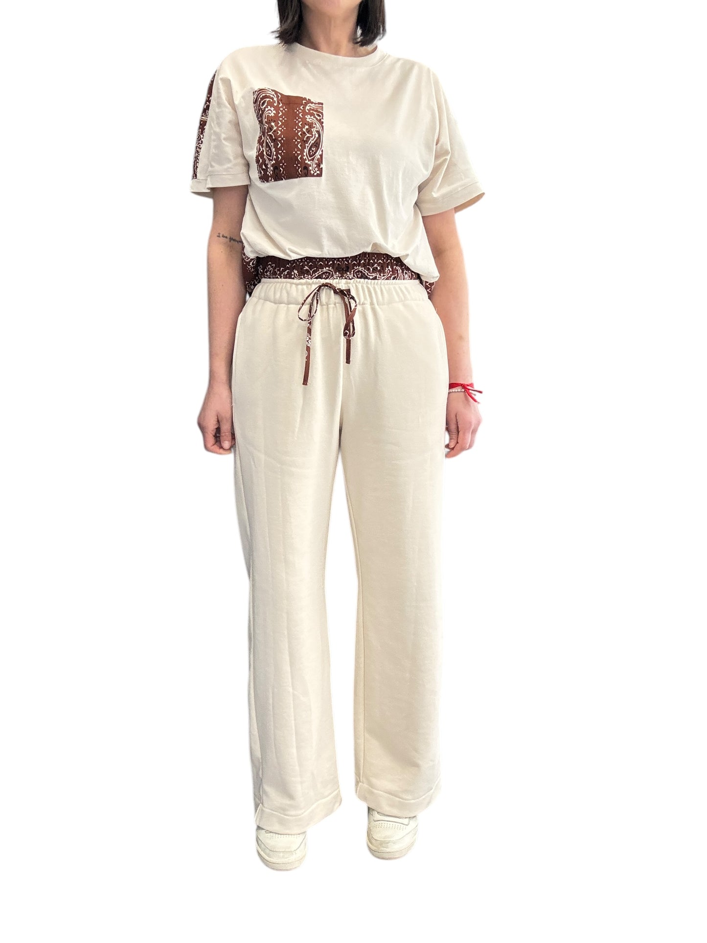 PANTALONE INSERTO BANDANA VICOLO