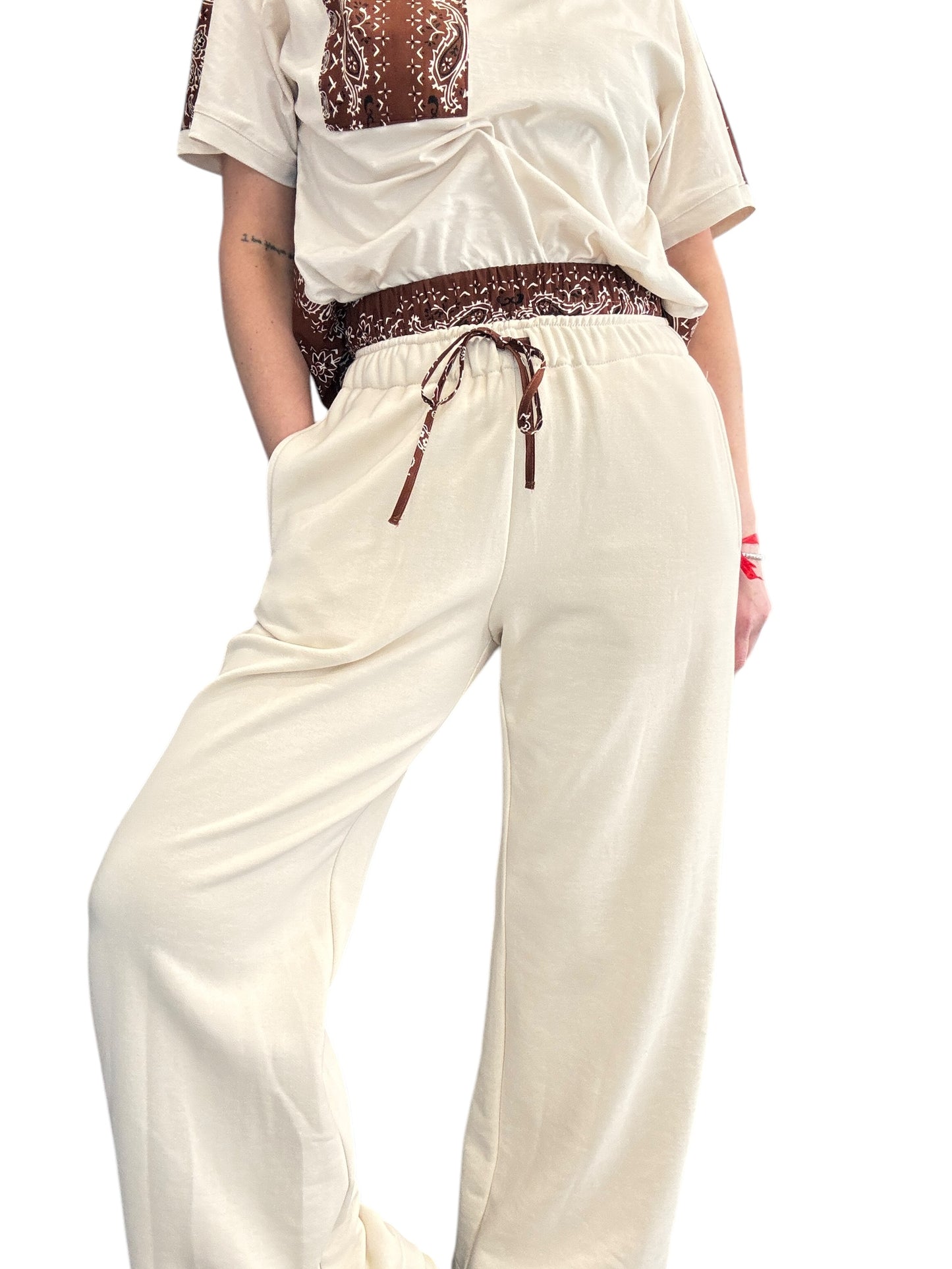 PANTALONE INSERTO BANDANA VICOLO