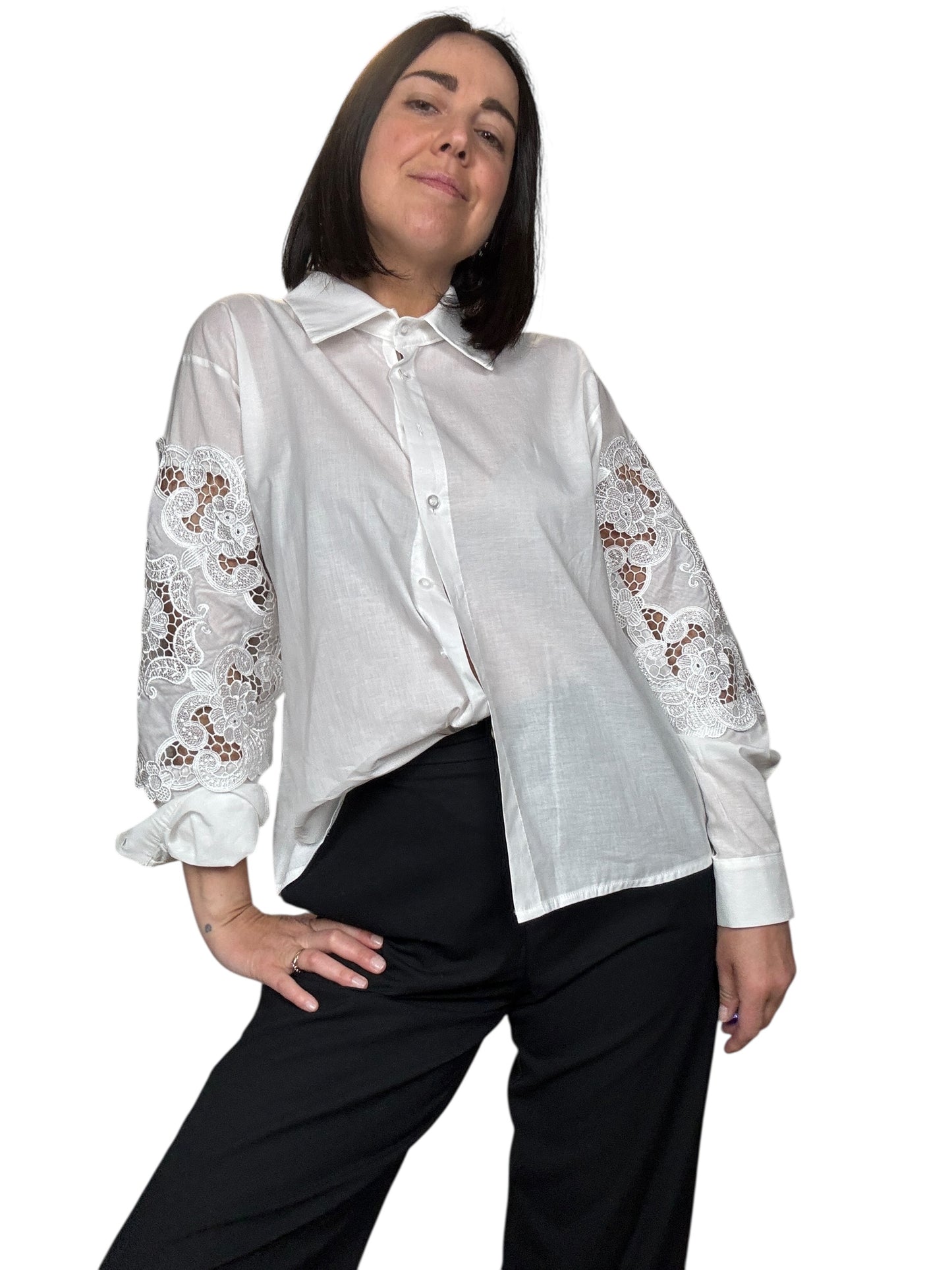 CAMICIA RICAMI HAVEONE