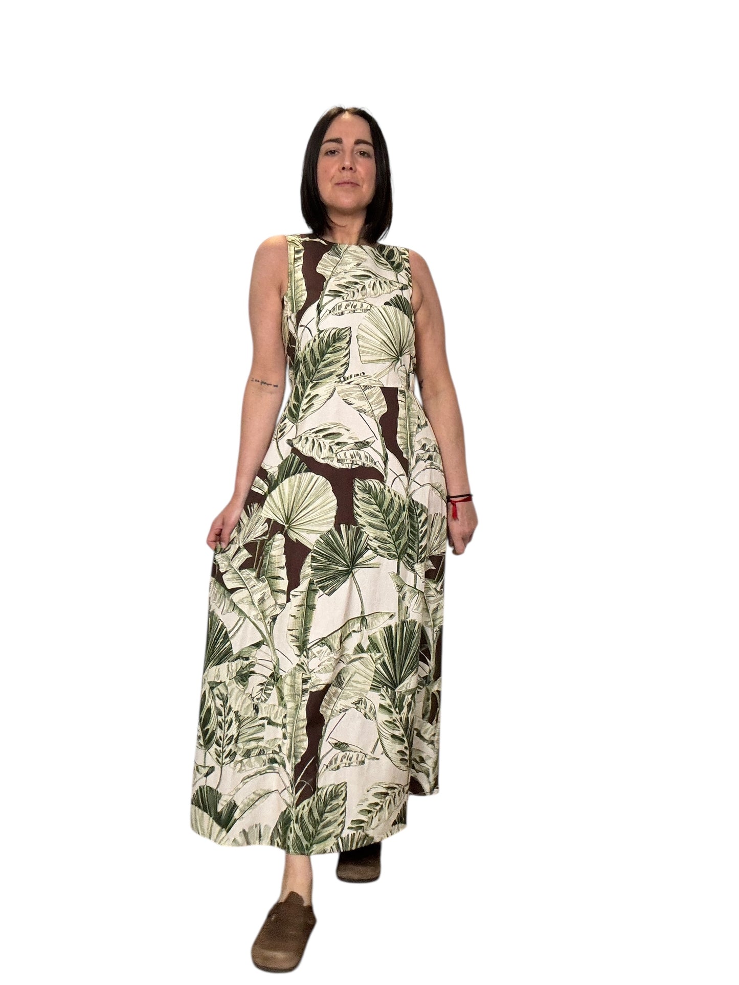 ABITO BASIC STAMPA JUNGLE VICOLO
