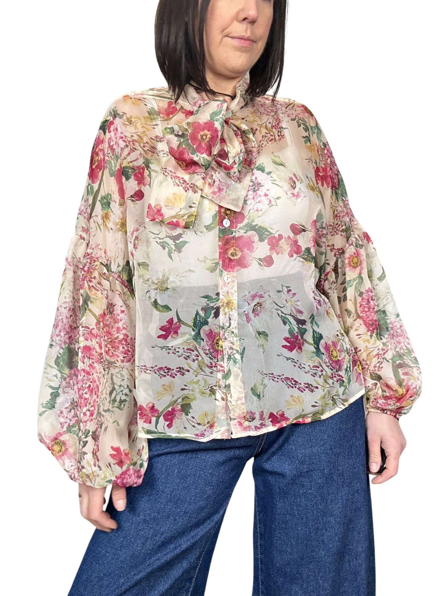 CAMICIA FIORELLINI SUSY MIX