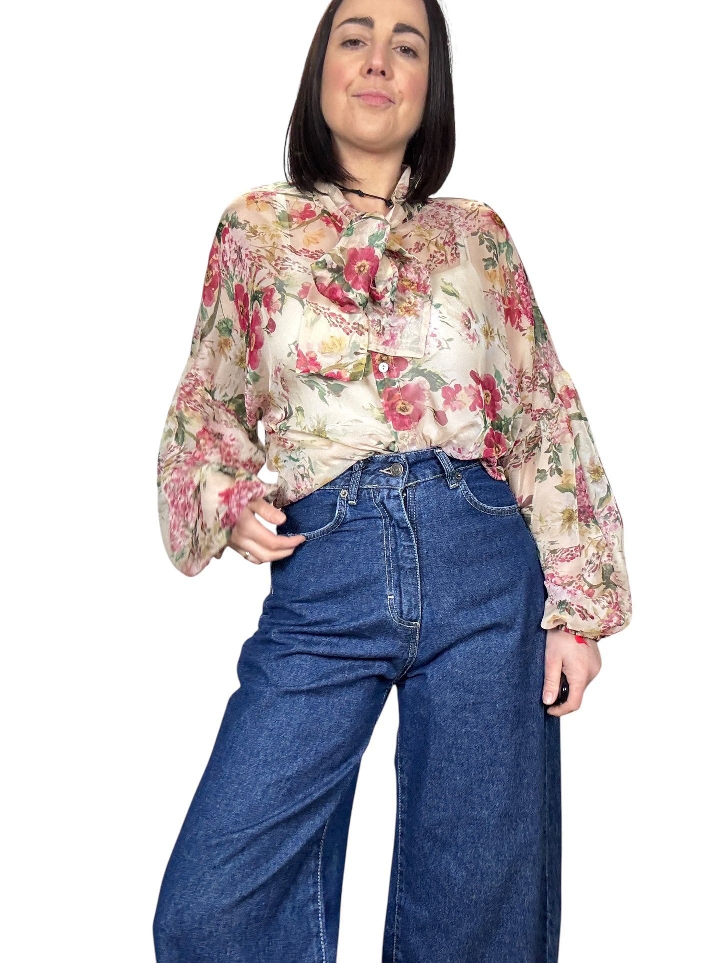 CAMICIA FIORELLINI SUSY MIX